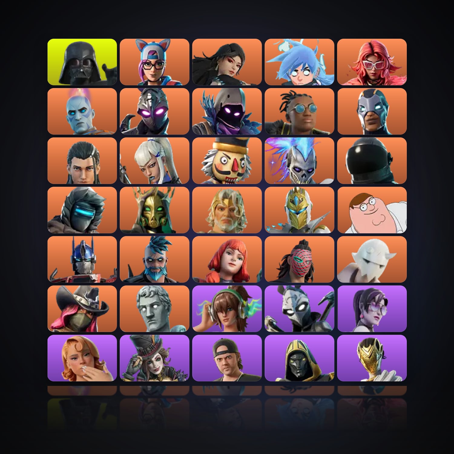 Fortnite | 266 Skins | 400 V-Bucks | Level 3352 | 365 Wins — HabibiAccounts