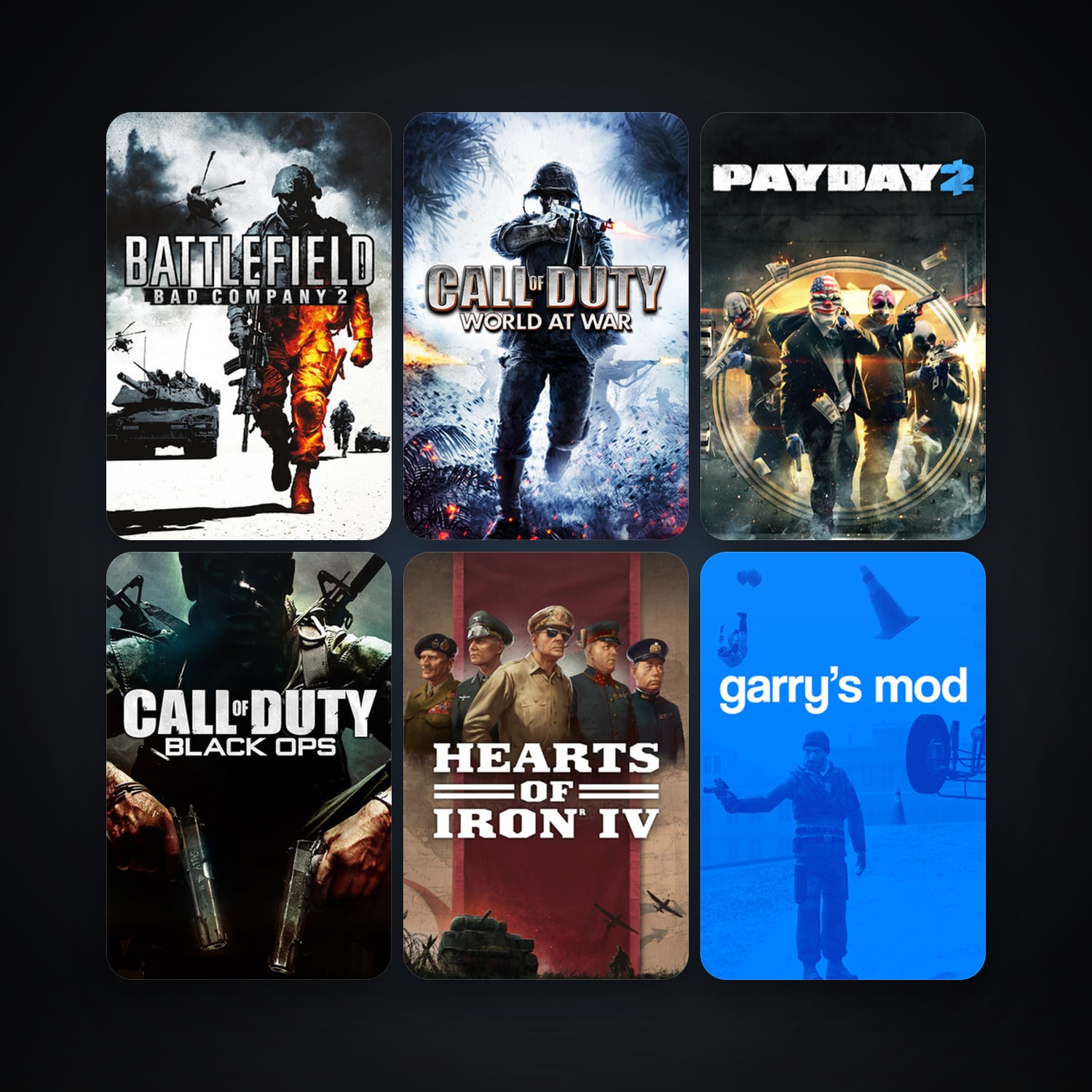 Counter-Strike: Source + Garry's Mod, 32 games, clean — HabibiAccounts