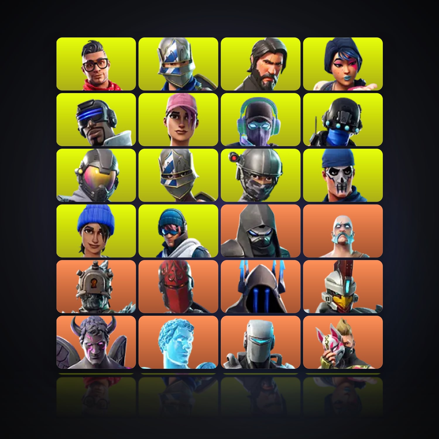 Fortnite | 116 Skins | 500 V-Bucks | Level 1362 | 407 Wins — HabibiAccounts