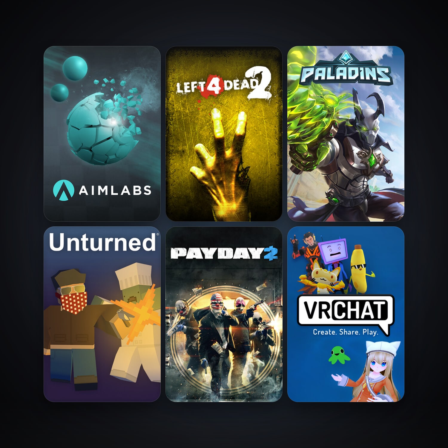 Left 4 Dead 2 + Free CS2 (No Prime), 15 games, clean — HabibiAccounts