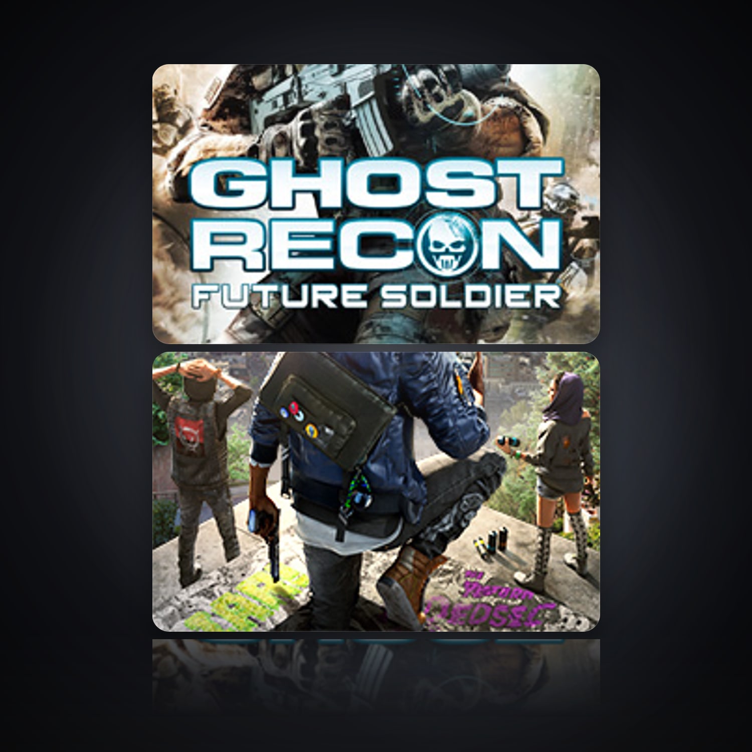 Tom Clancy's Ghost Recon Future Soldier & WATCH_DOGS 2 | 2 Games — HabibiAccounts
