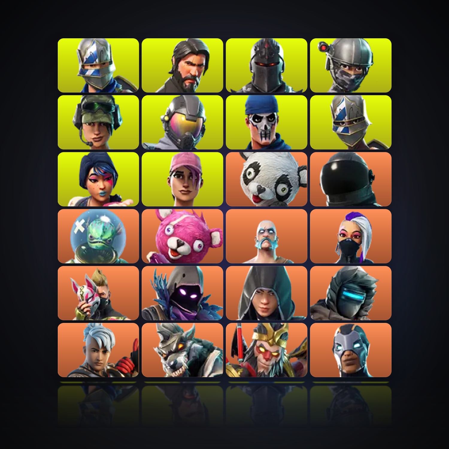 Fortnite | 116 Skins | 1.9K V-Bucks | Level 1066 | 354 Wins — HabibiAccounts