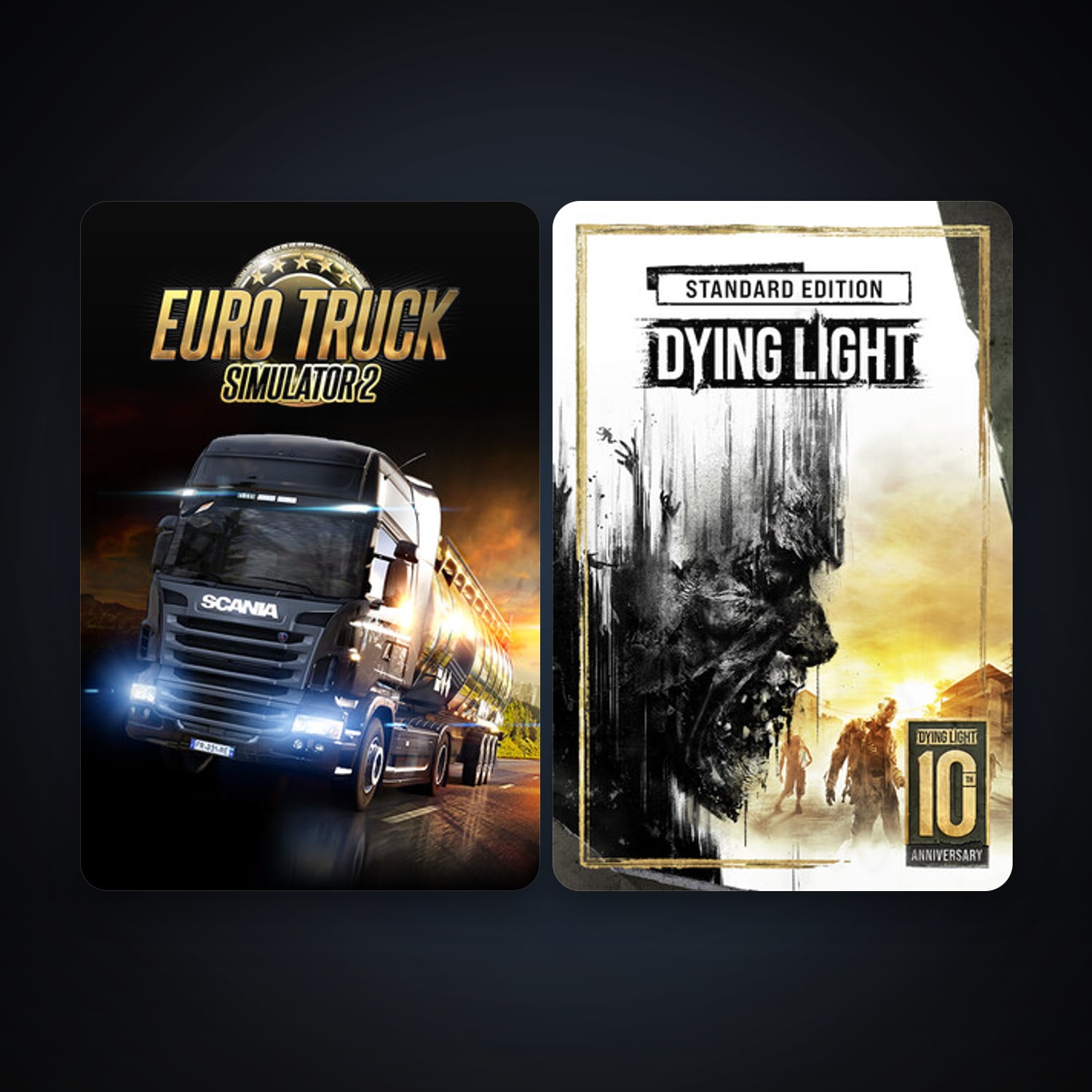 Euro Truck Simulator 2 & Dying Light | Clean — HabibiAccounts