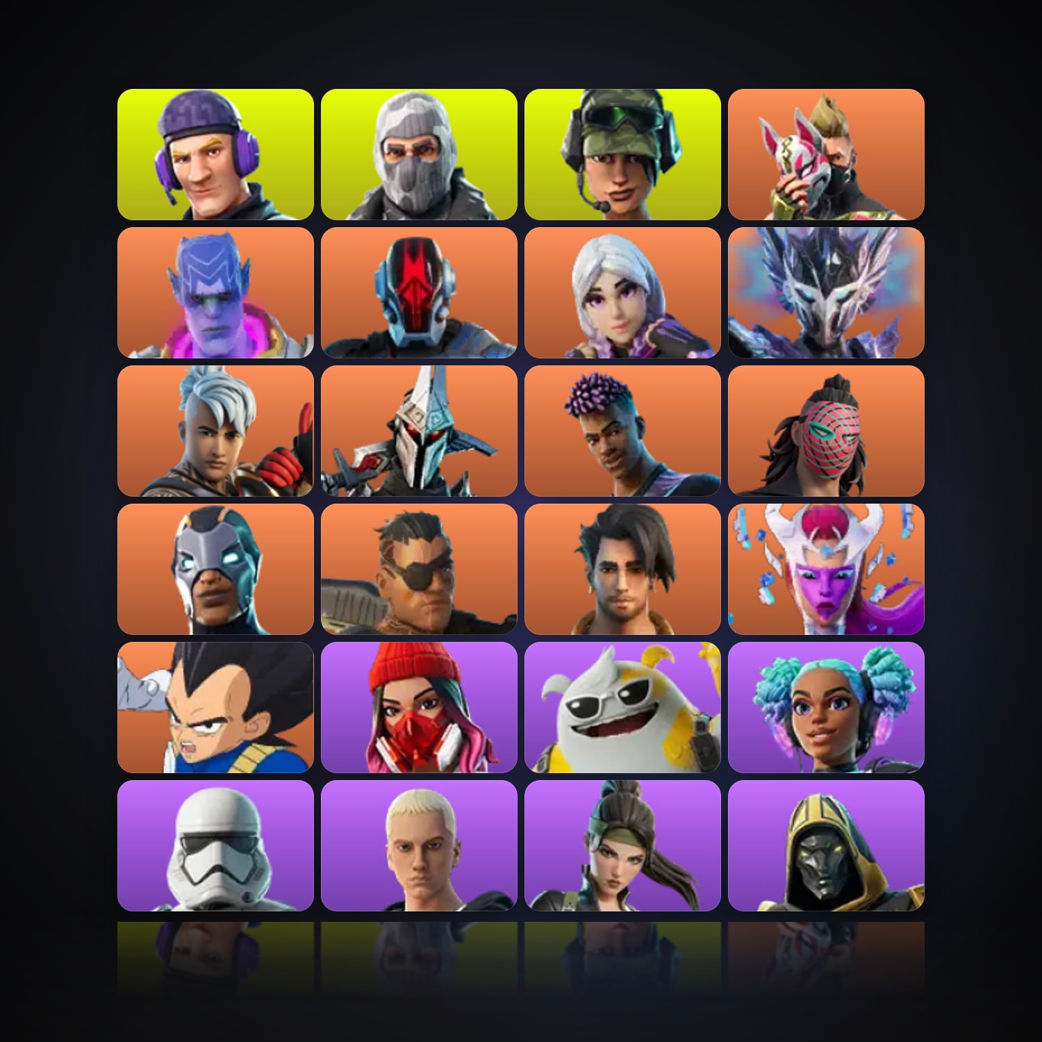 Fortnite | 185 Skins | 1.3K V-Bucks | Level 4502 | 811 Wins — HabibiAccounts