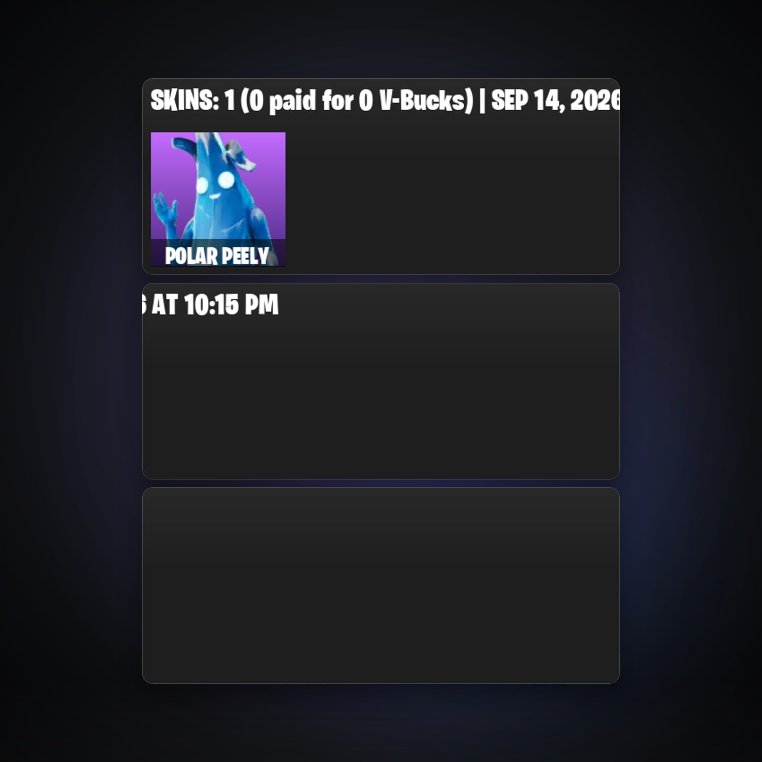 Fortnite | 1 Skins | 400 V-Bucks | Level 116 | 17 Wins — HabibiAccounts