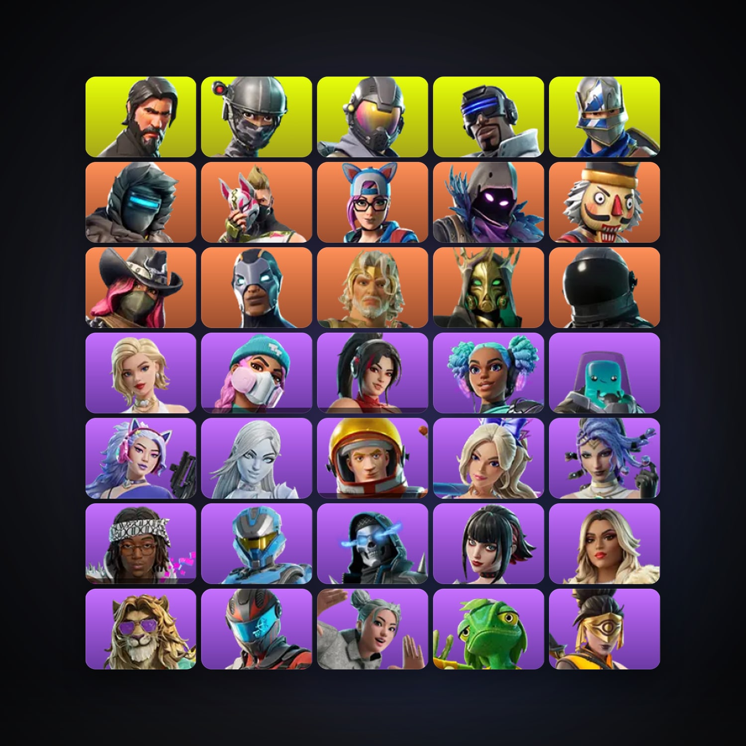 Fortnite | 119 Skins | 5.3K V-Bucks | Level 983 | 211 Wins — HabibiAccounts