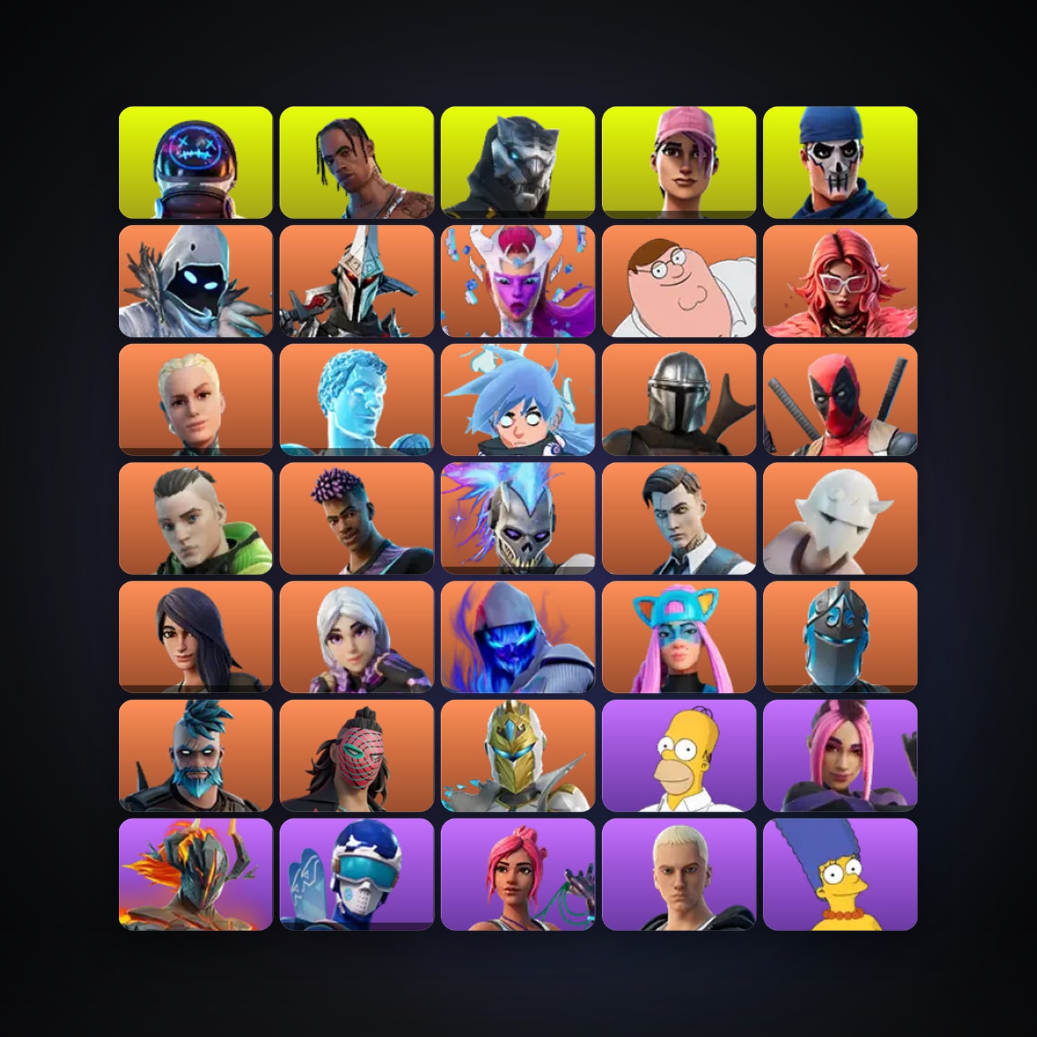 Fortnite | 199 Skins | 1.5K V-Bucks | Level 2634 | 380 Wins — HabibiAccounts