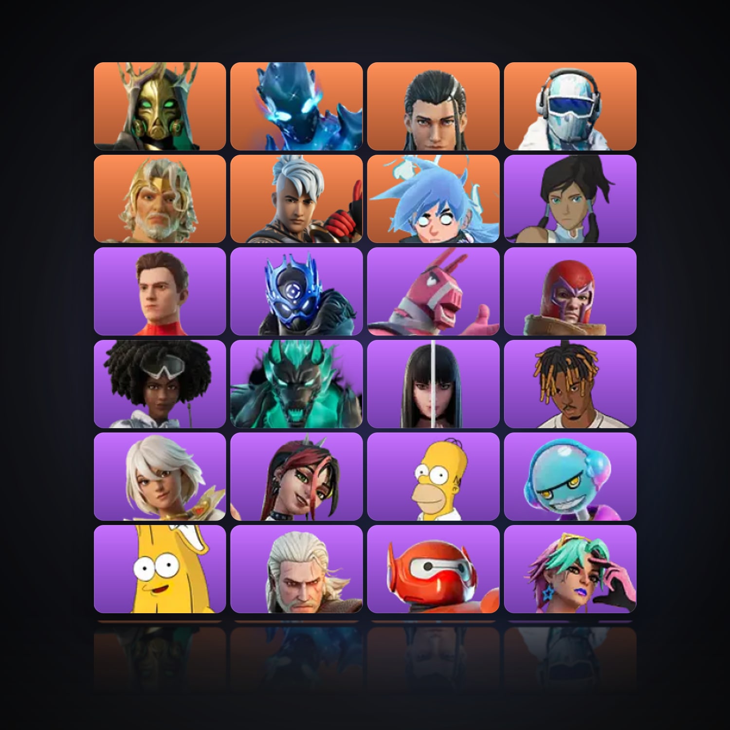 Fortnite | 91 Skins | 4.5K V-Bucks | Level 2052 | 79 Wins — HabibiAccounts