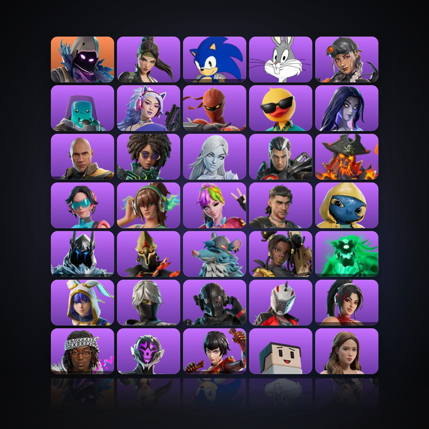 Fortnite | 42 Skins | 3.1K V-Bucks | Level 481 | 28 Wins — HabibiAccounts