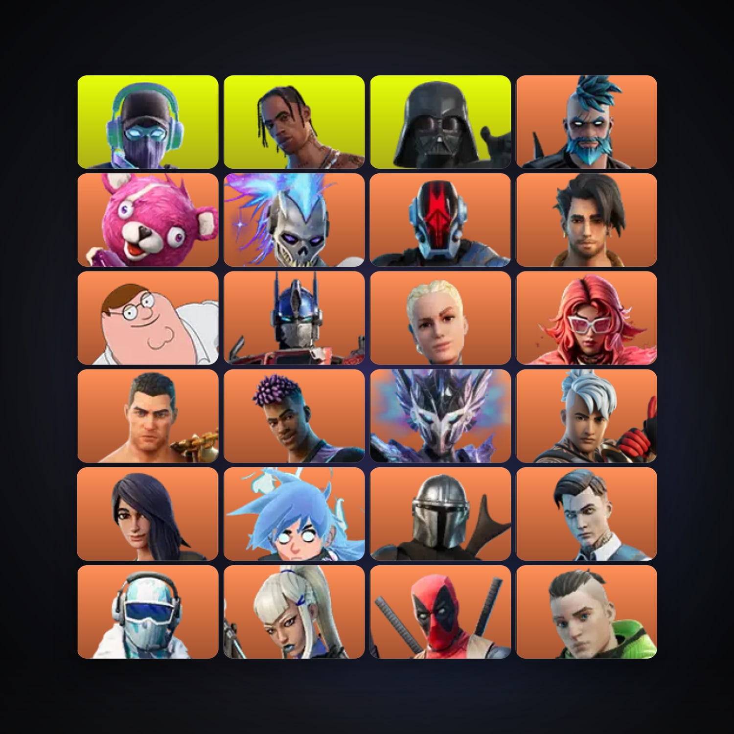 Fortnite | 245 Skins | 800 V-Bucks | Level 6013 | 525 Wins — HabibiAccounts