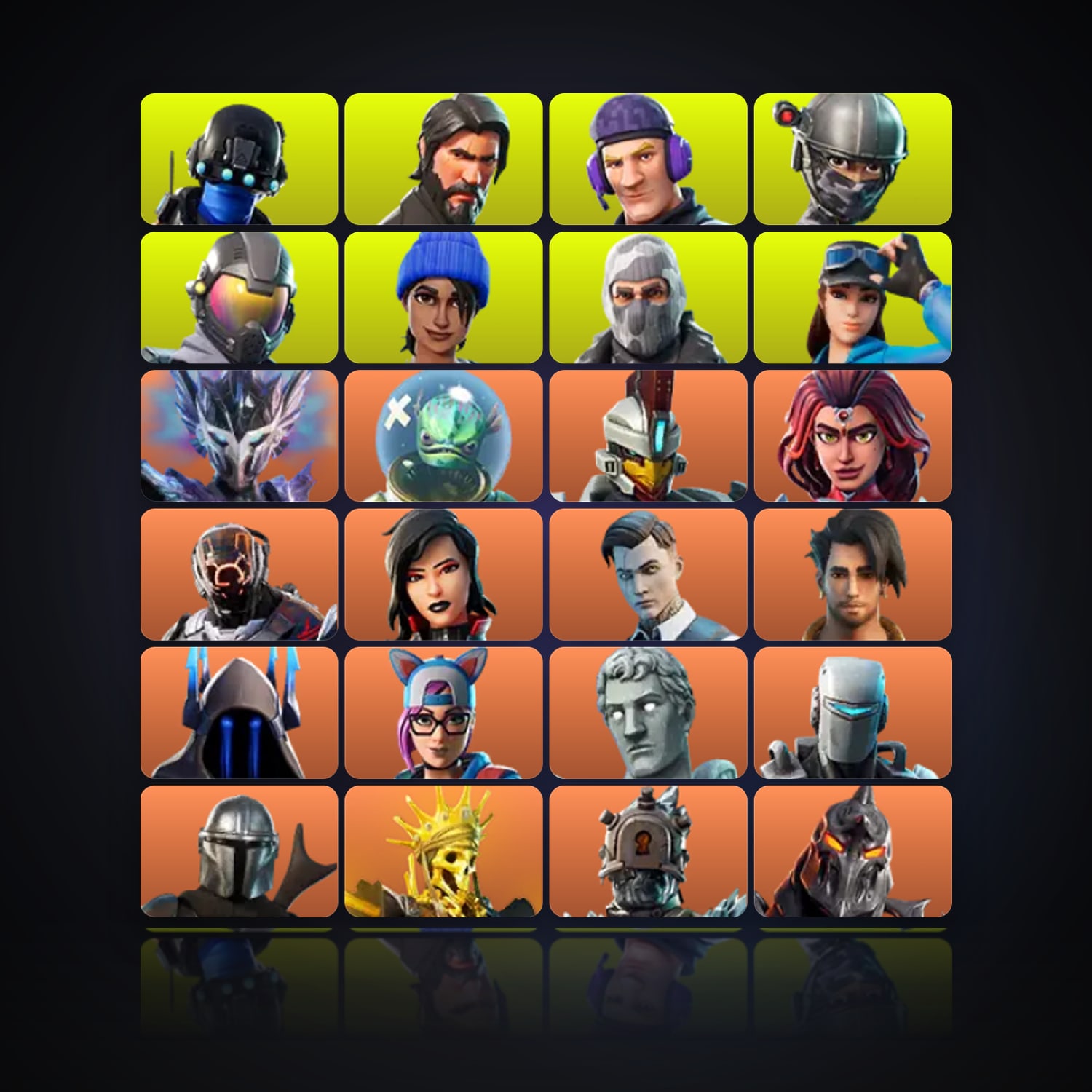 Fortnite | 183 Skins | 3.5K V-Bucks | Level 3846 | 990 Wins — HabibiAccounts
