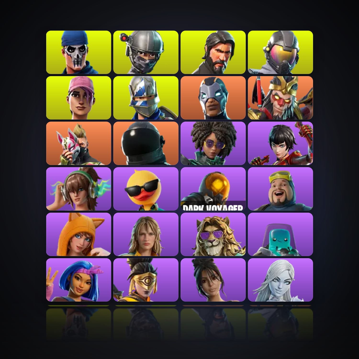 Fortnite | 58 Skins | Level 817 | 156 Wins — HabibiAccounts