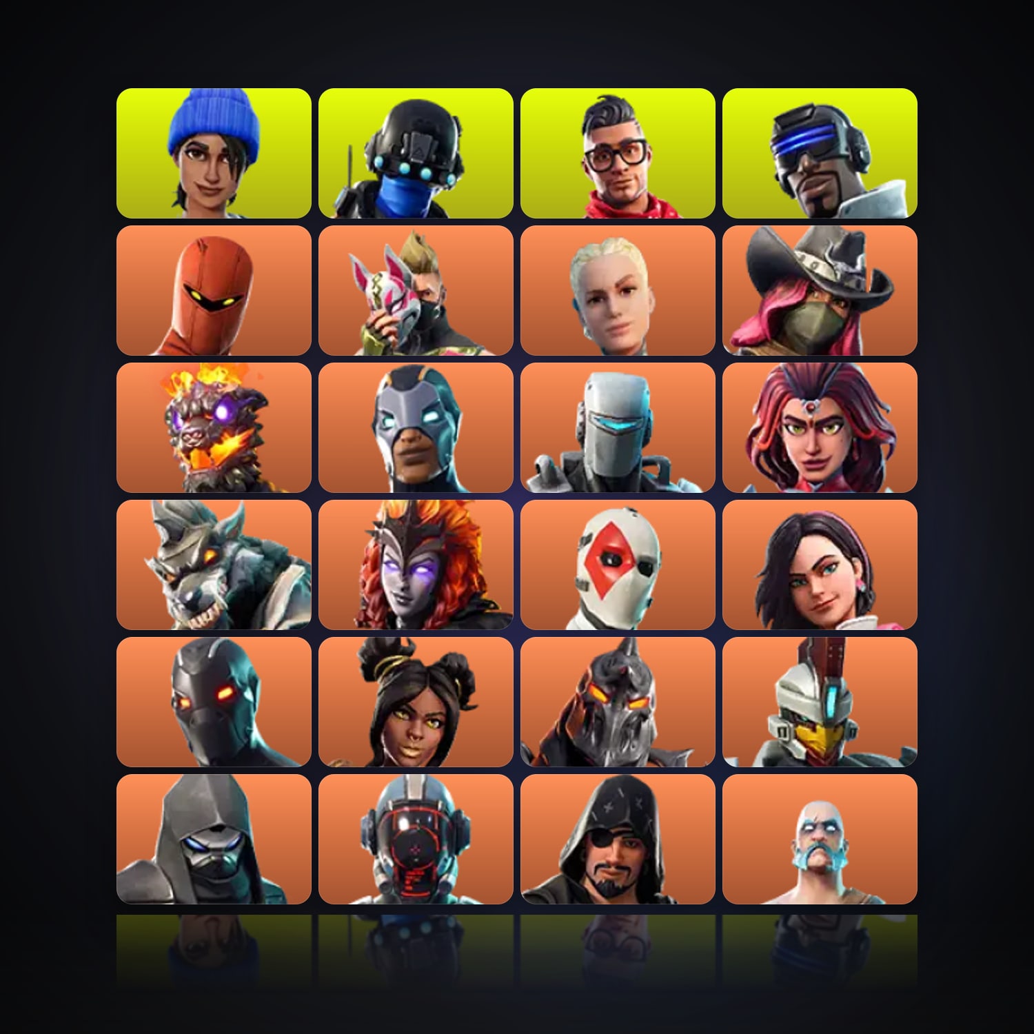 Fortnite | 57 Skins | Level 1634 | 183 Wins — HabibiAccounts