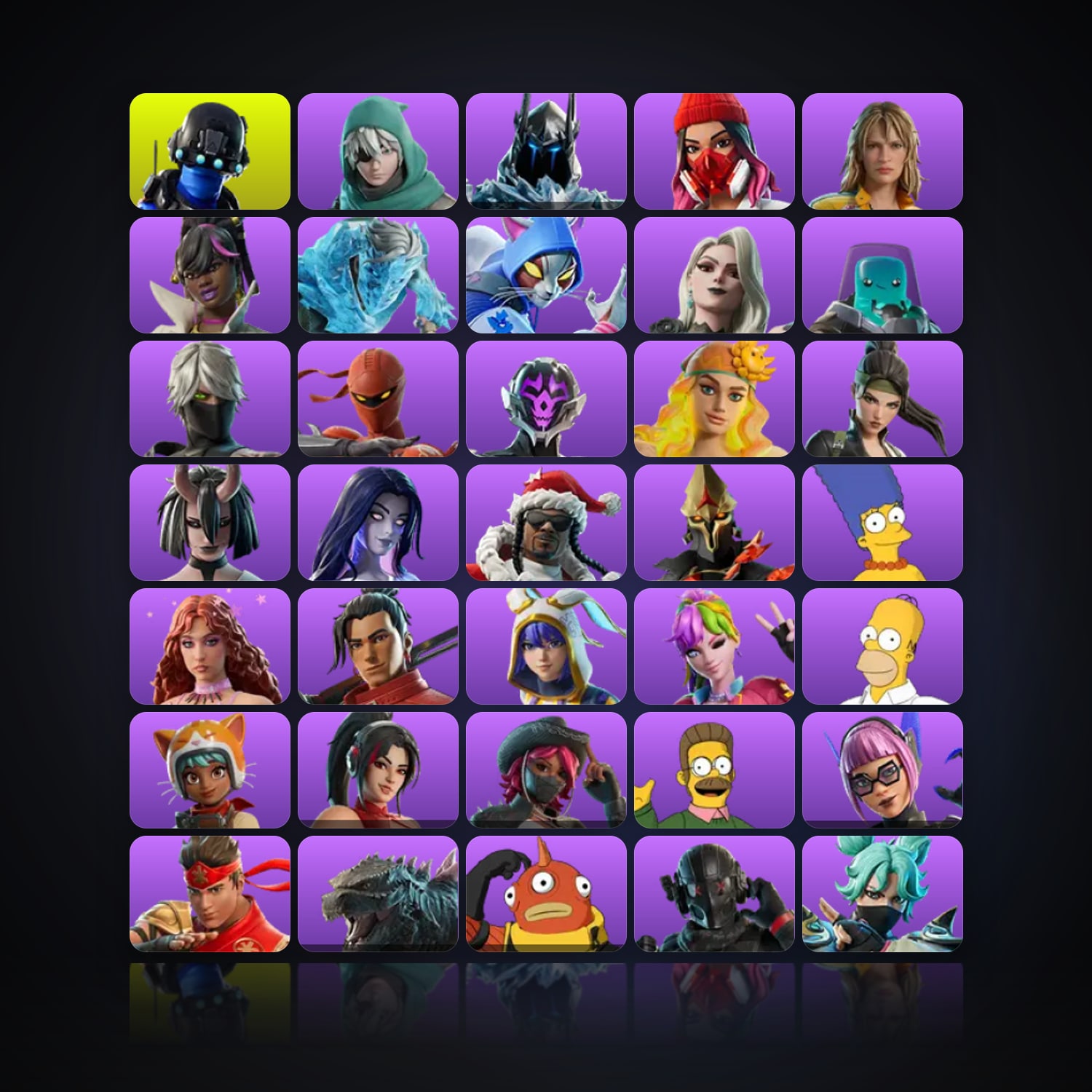 Fortnite | 52 Skins | 100 V-Bucks | Level 575 | 26 Wins — HabibiAccounts