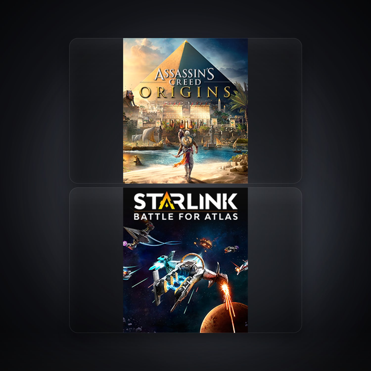 Assassin's Creed Origins & Starlink: Battle for Atlas | 2 Games — HabibiAccounts
