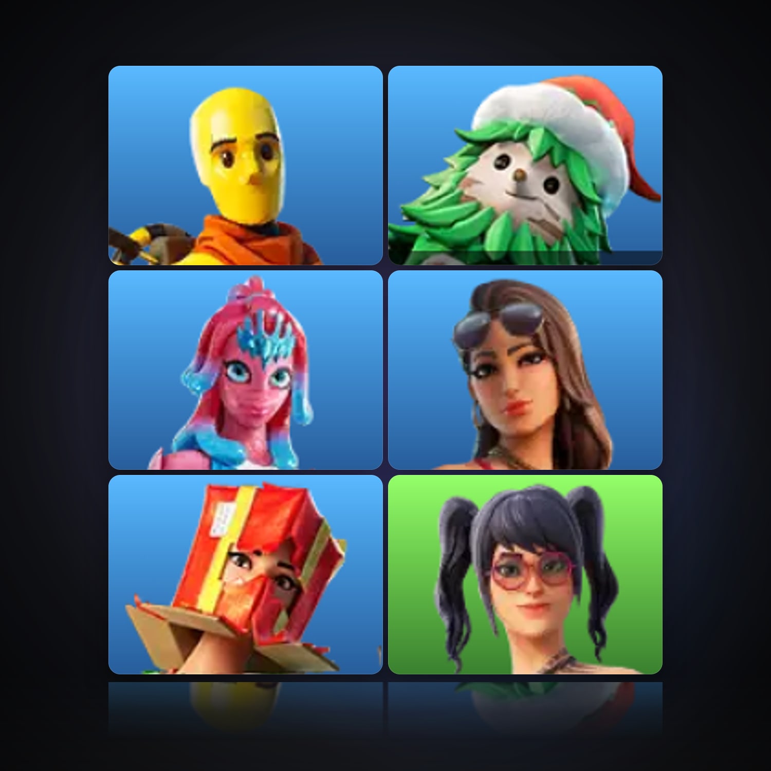 Fortnite | 6 Skins | Level 242 | 17 Wins — HabibiAccounts