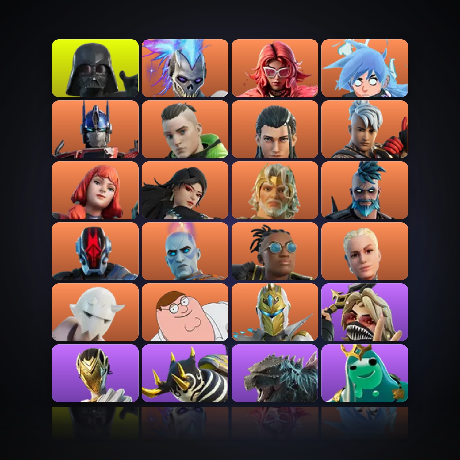 Fortnite | 209 Skins | 800 V-Bucks | Level 3080 | 660 Wins — HabibiAccounts