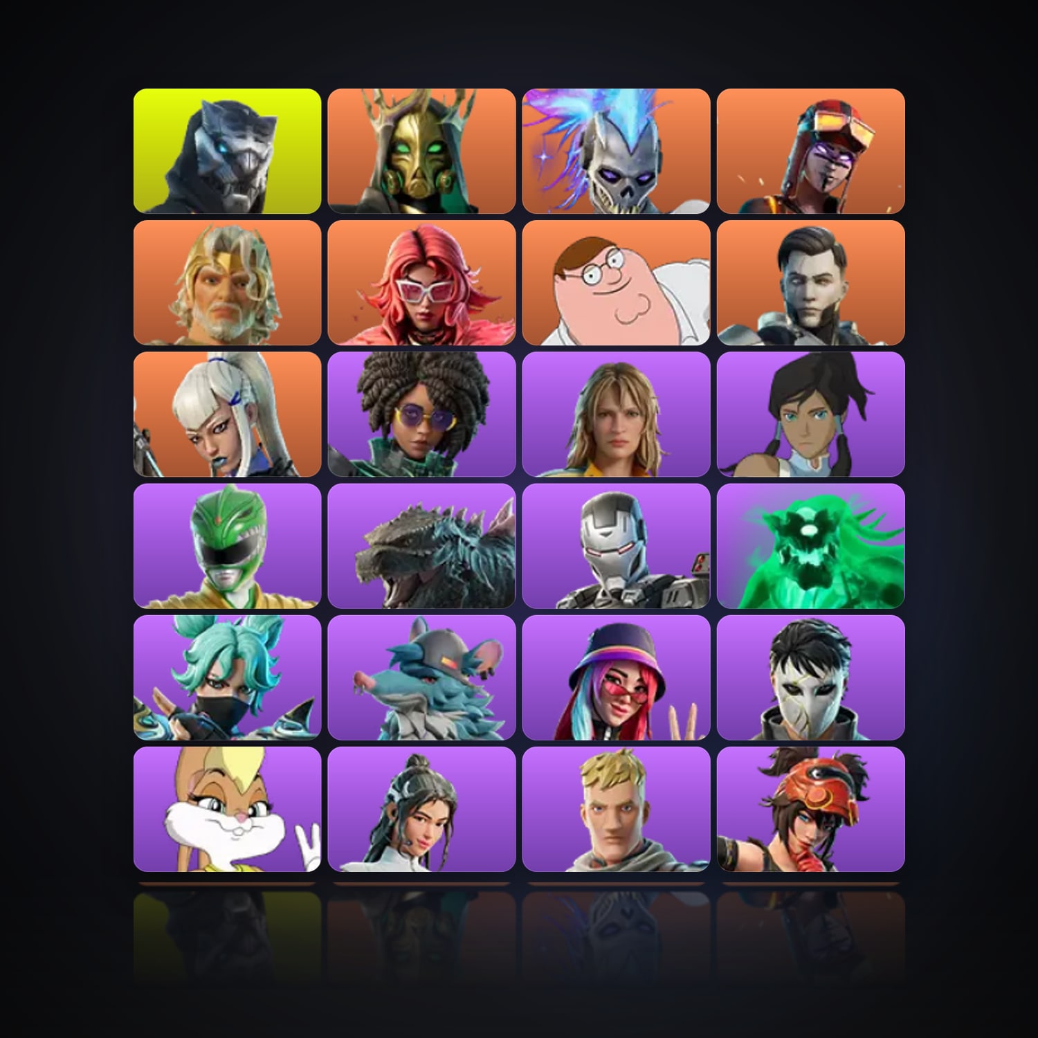 Fortnite | 212 Skins | 100 V-Bucks | Level 2961 | 332 Wins — HabibiAccounts