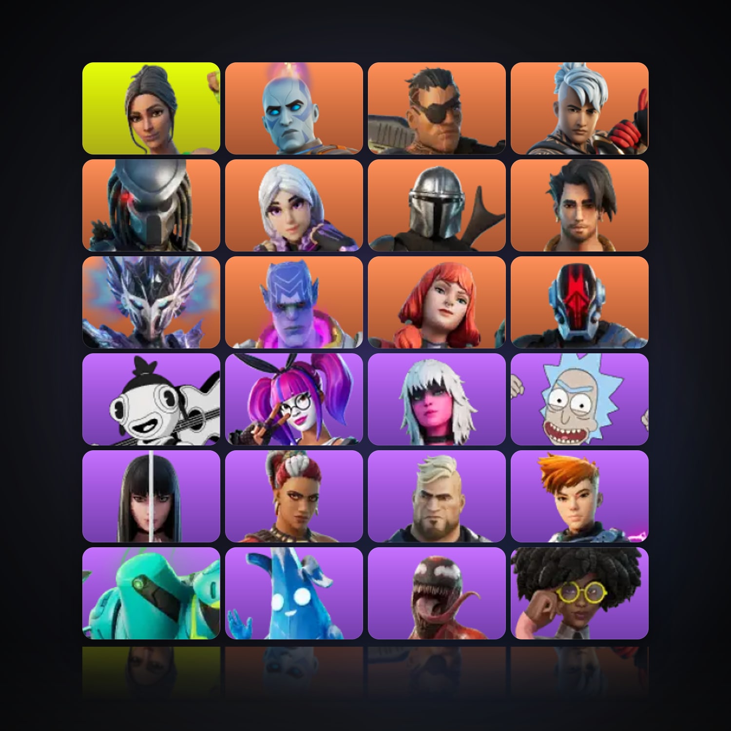 Fortnite | 76 Skins | 300 V-Bucks | Level 1743 | 159 Wins — HabibiAccounts