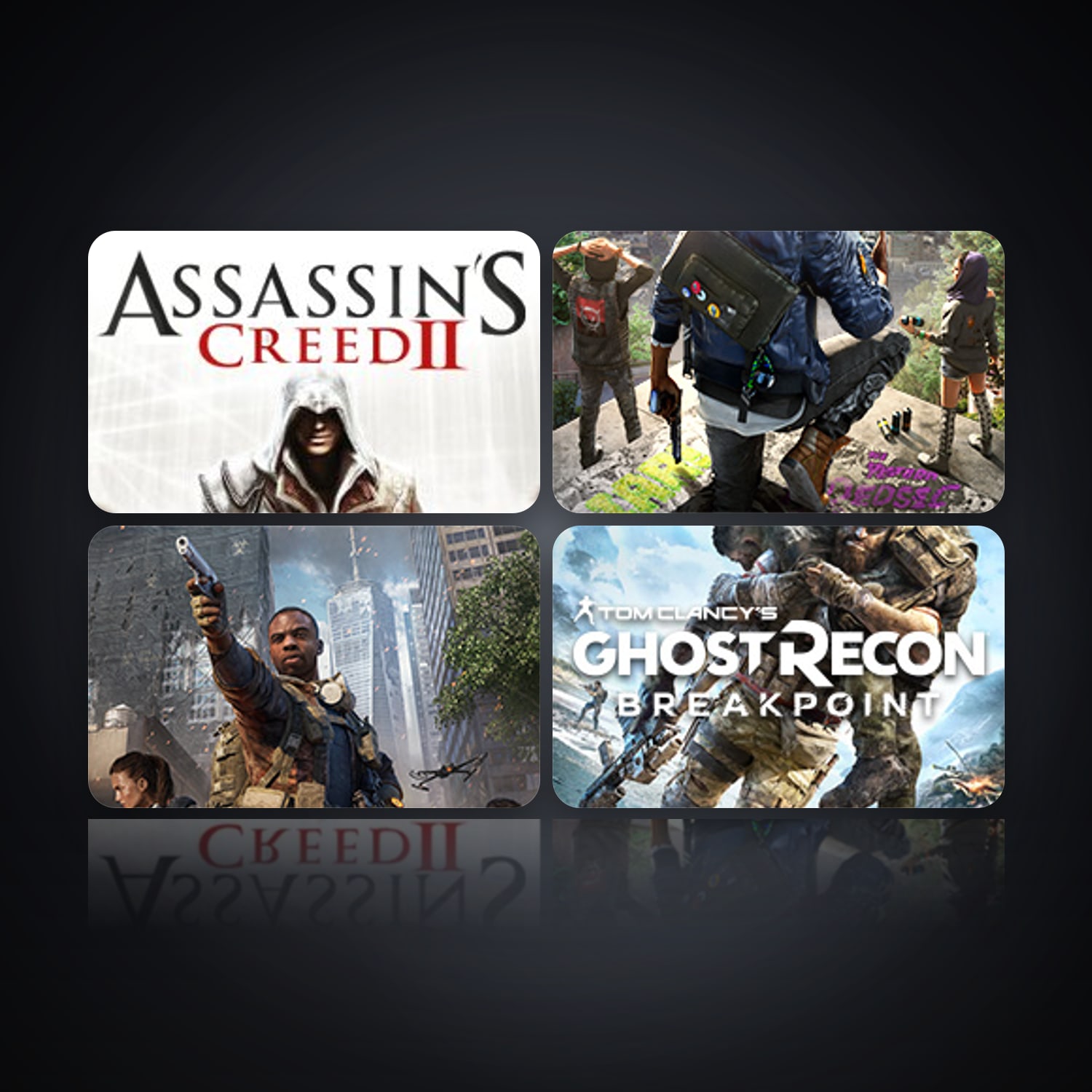 Assassin's Creed II & WATCH_DOGS 2 | 4 Games — HabibiAccounts