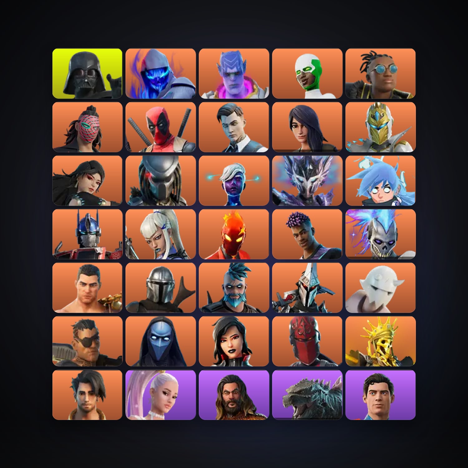 Fortnite | 317 Skins | 300 V-Bucks | Level 4437 | 624 Wins — HabibiAccounts