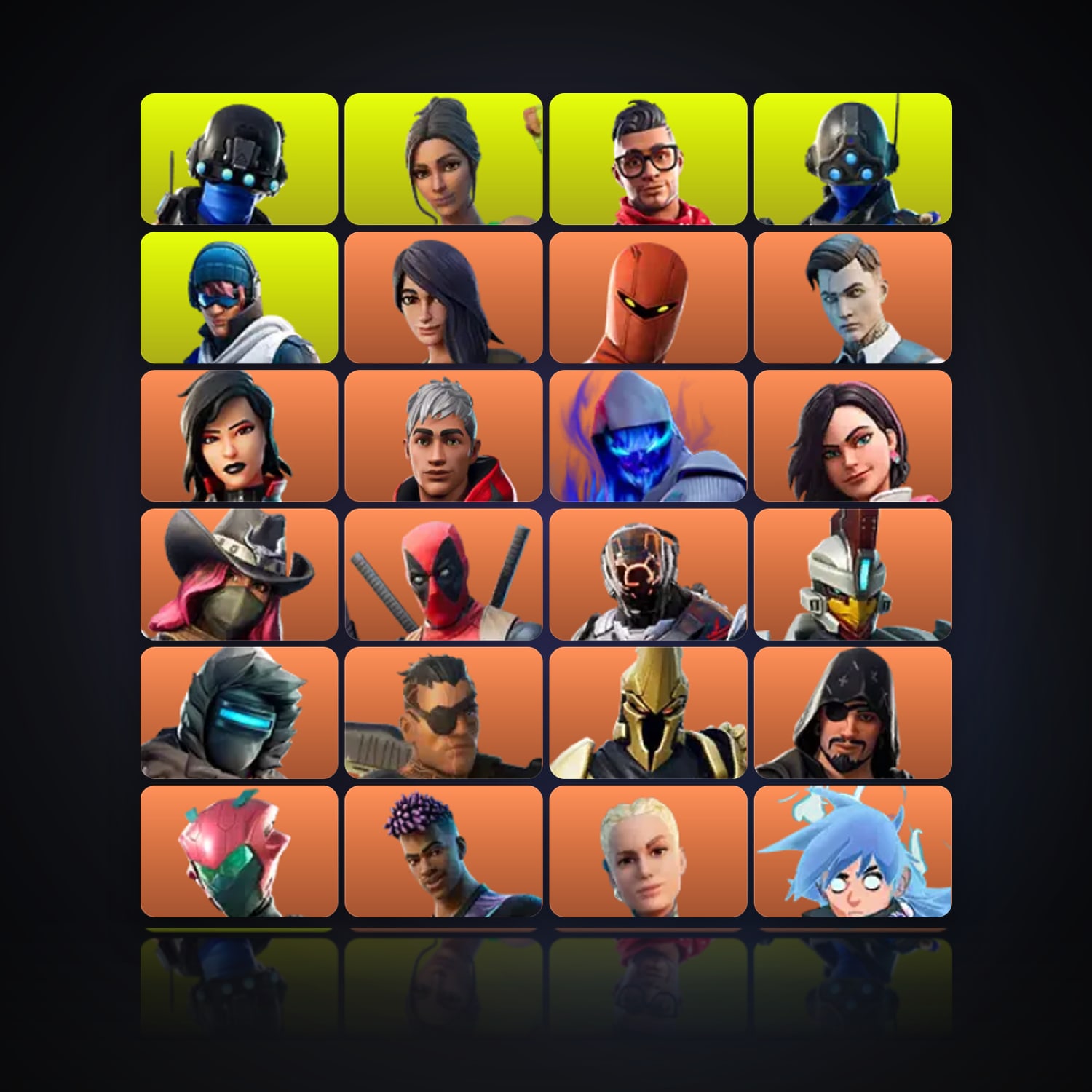 Fortnite | 120 Skins | 1.8K V-Bucks | Level 1371 | 94 Wins — HabibiAccounts