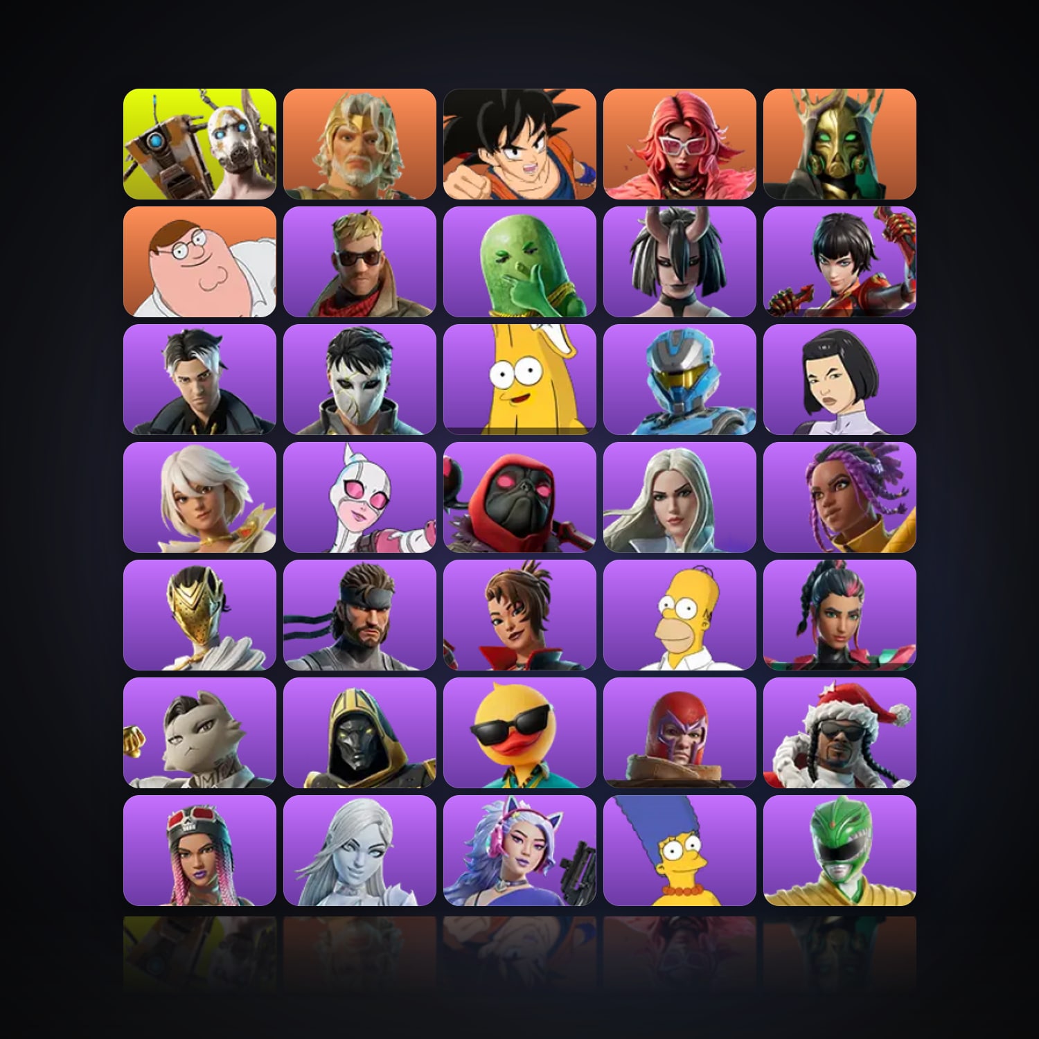 Fortnite | 117 Skins | 200 V-Bucks | Level 4112 | 215 Wins — HabibiAccounts