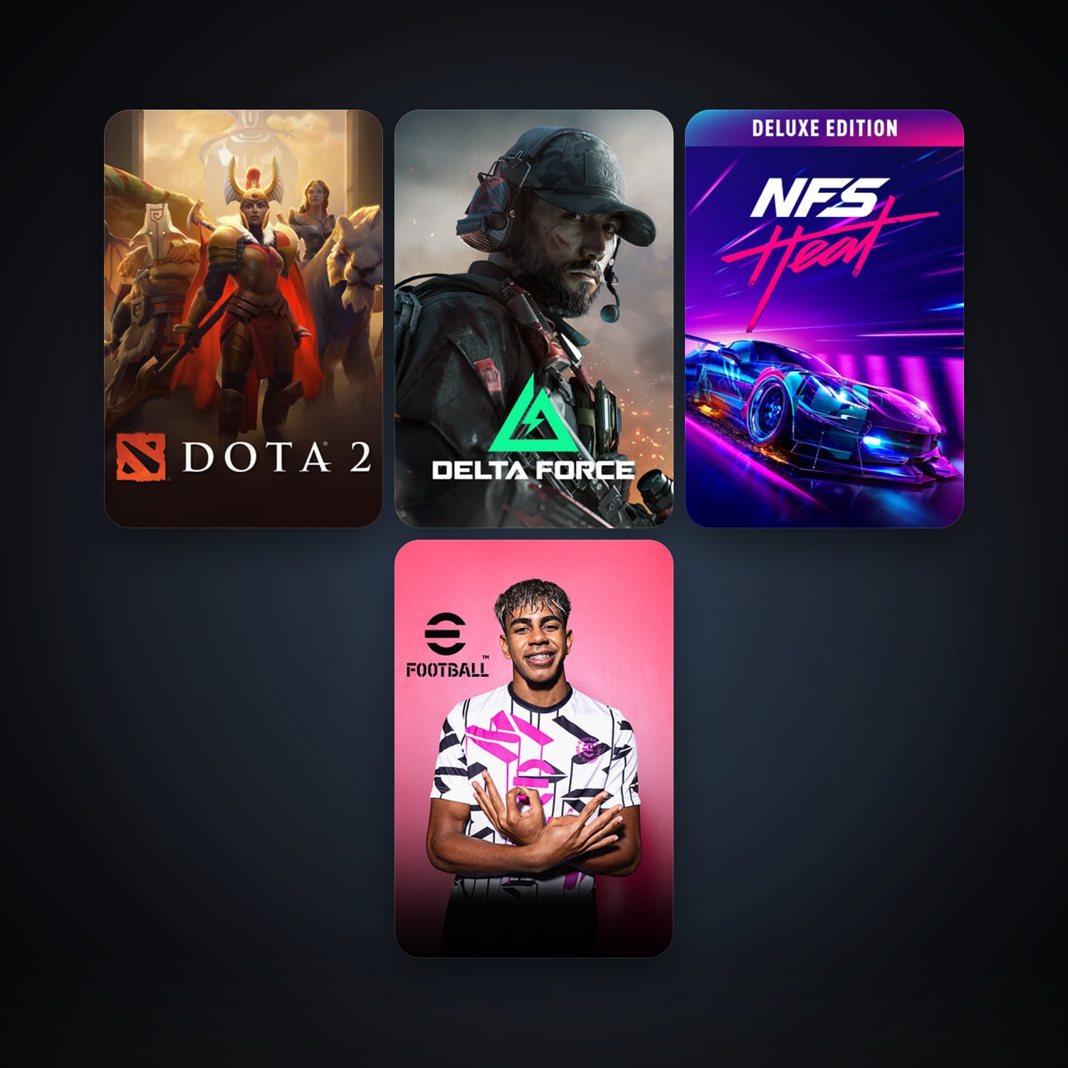 Dota 2 + Free CS2 (No Prime), 9 games, clean — HabibiAccounts