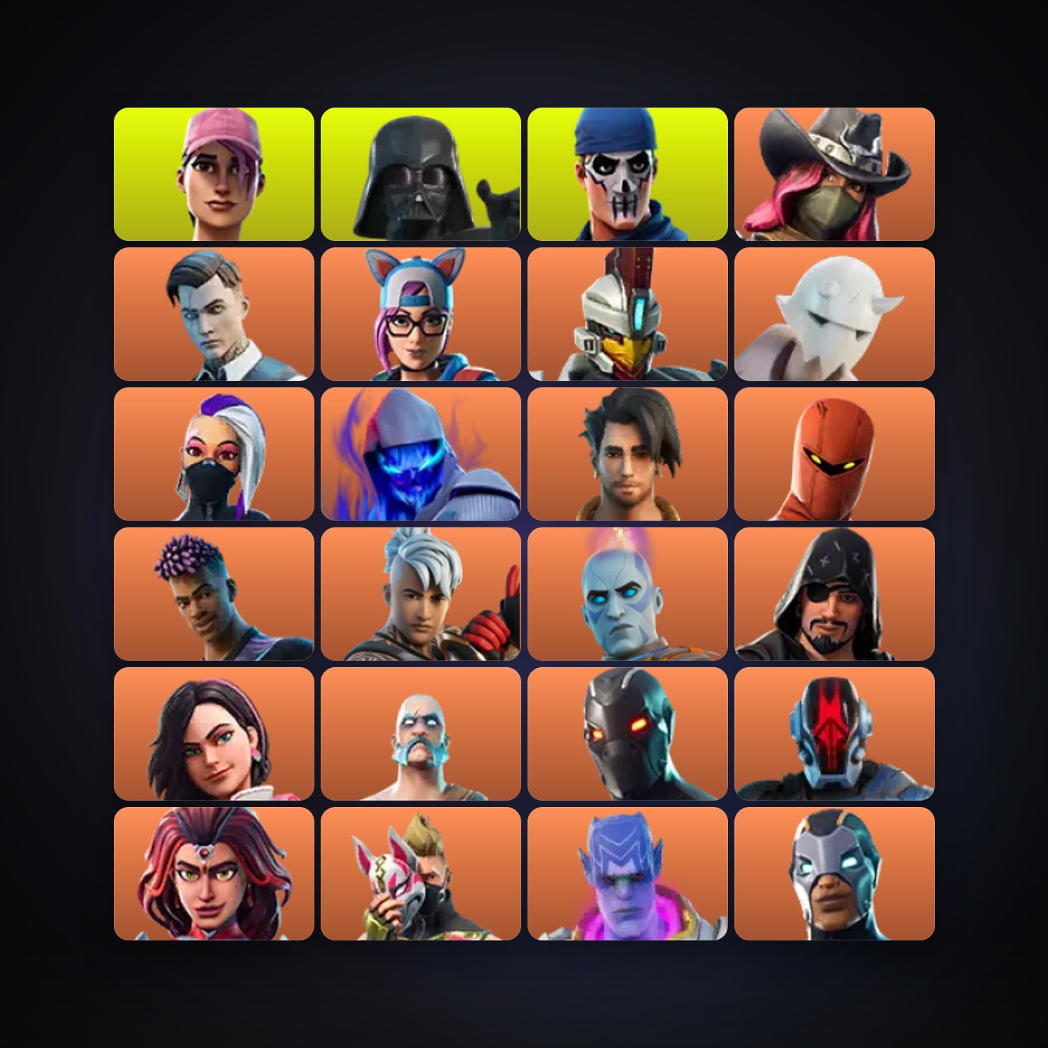 Fortnite | 197 Skins | 400 V-Bucks | Level 3449 | 269 Wins — HabibiAccounts