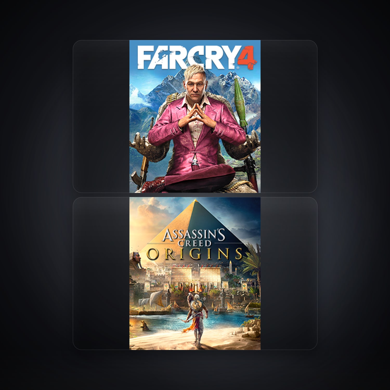 Far Cry 4 & Assassin's Creed Origins | 2 Games — HabibiAccounts