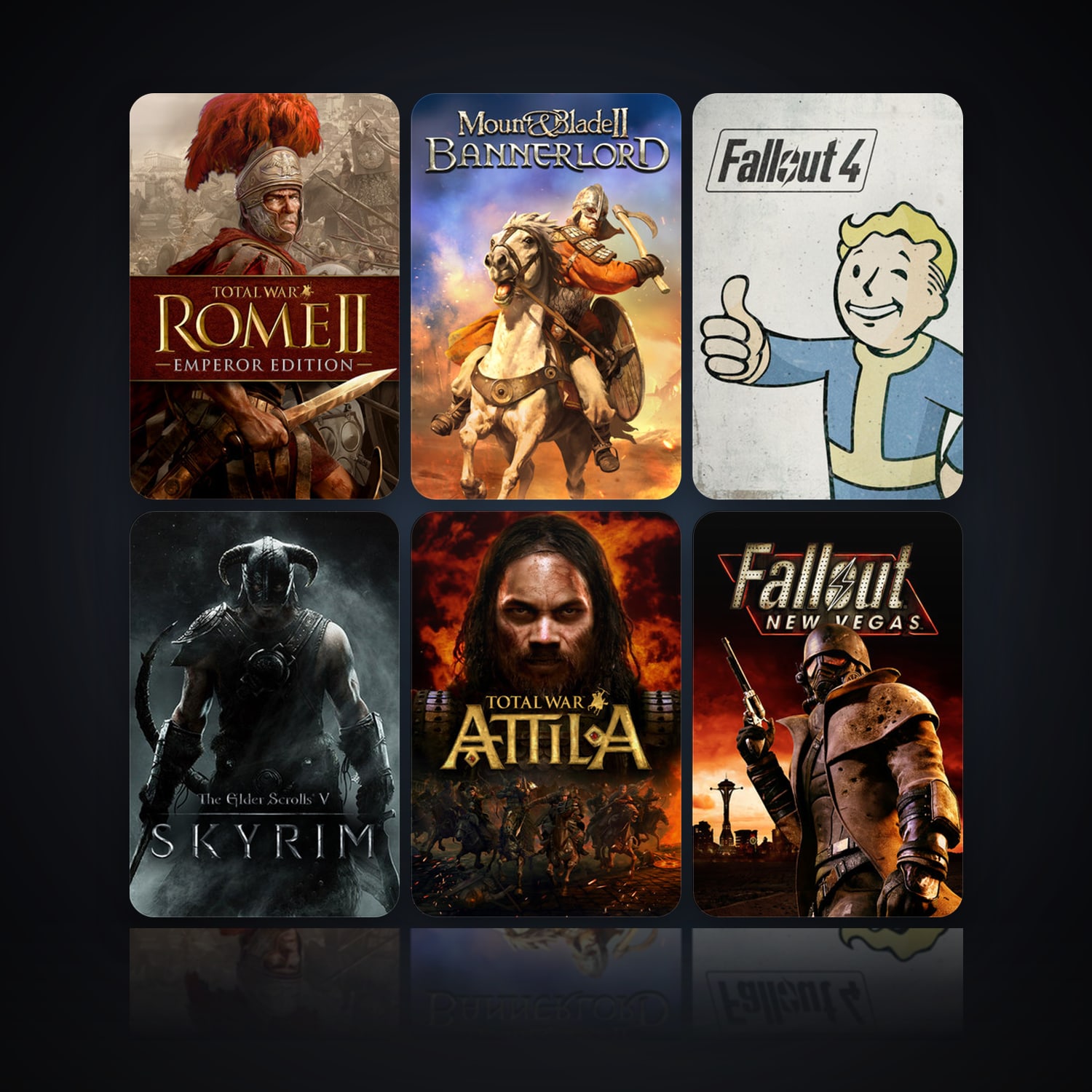 Total War: ROME II - Emperor Edition & Mount & Blade II: Bannerlord | Level 10 | 89 Games | Clean — HabibiAccounts