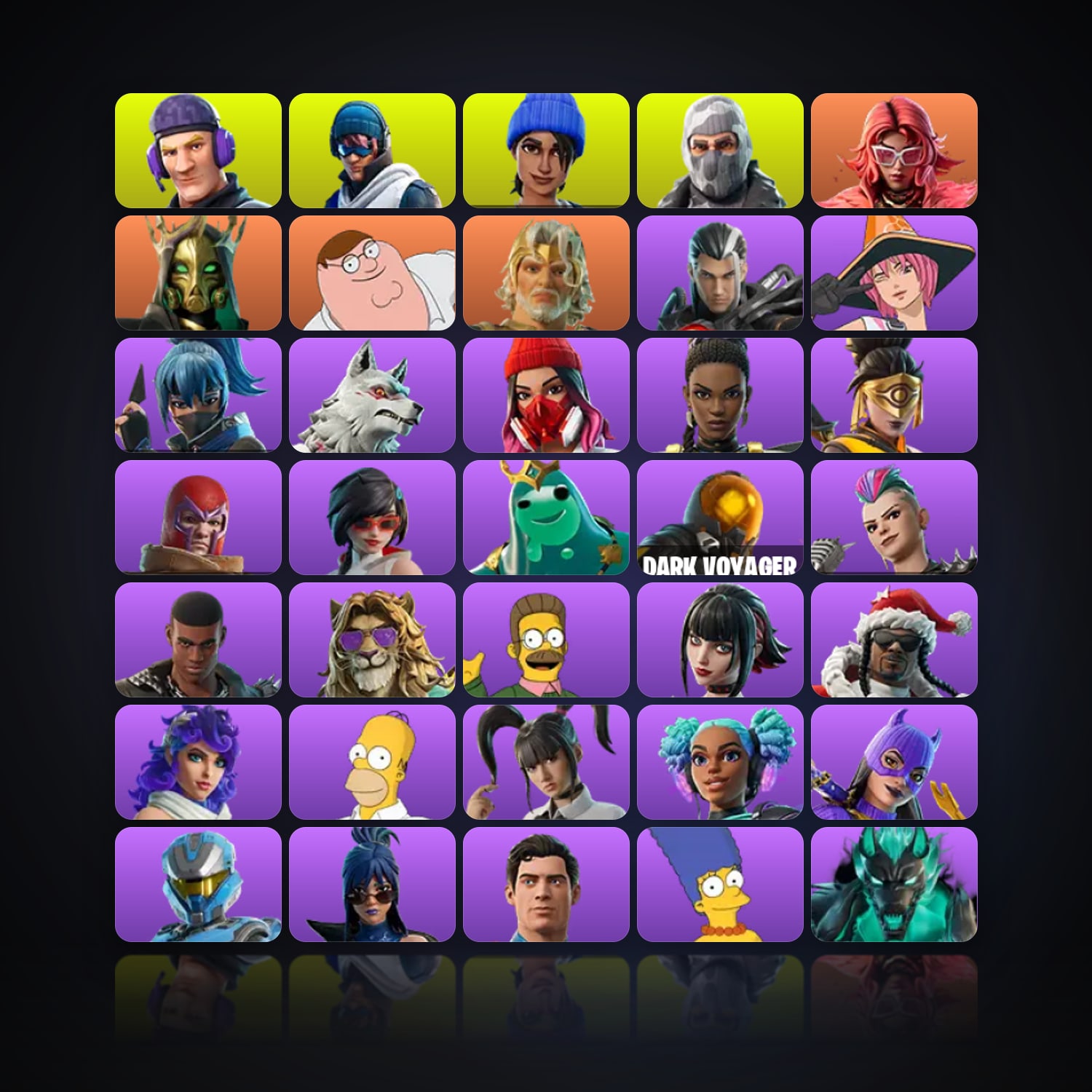 Fortnite | 144 Skins | 1.3K V-Bucks | Level 2713 | 341 Wins — HabibiAccounts
