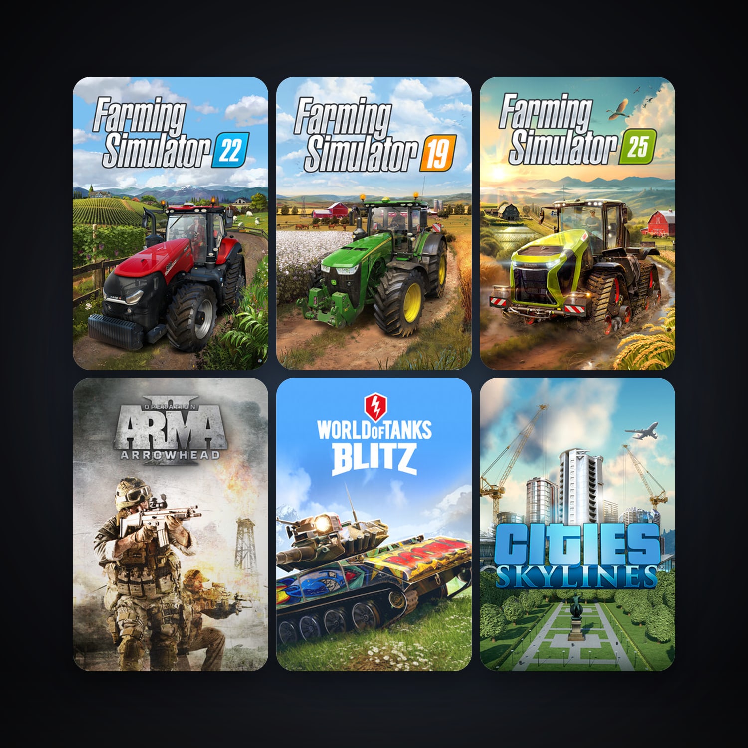 Arma 2: Operation Arrowhead + Call of Duty: Black Ops II, 17 games, clean — HabibiAccounts