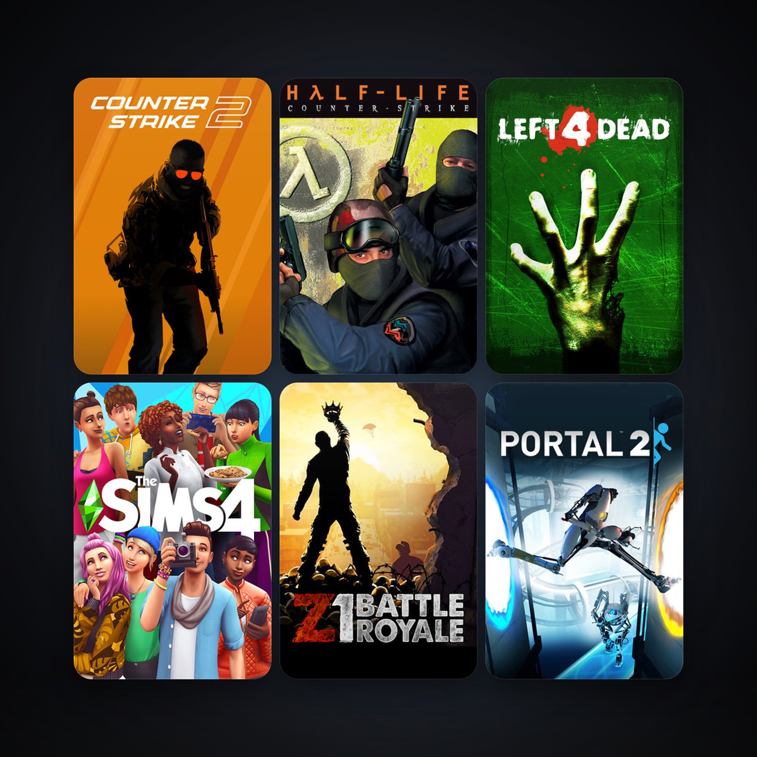 Counter-Strike + Team Fortress Classic, 32 games, clean — HabibiAccounts