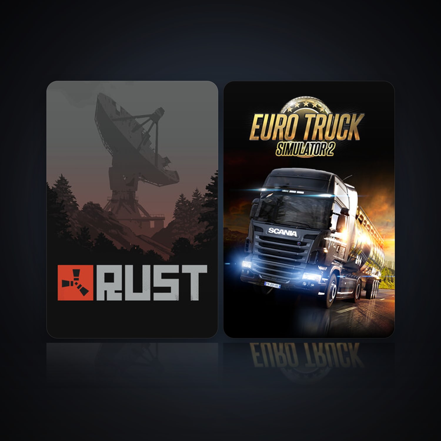 Rust & Euro Truck Simulator 2 — HabibiAccounts