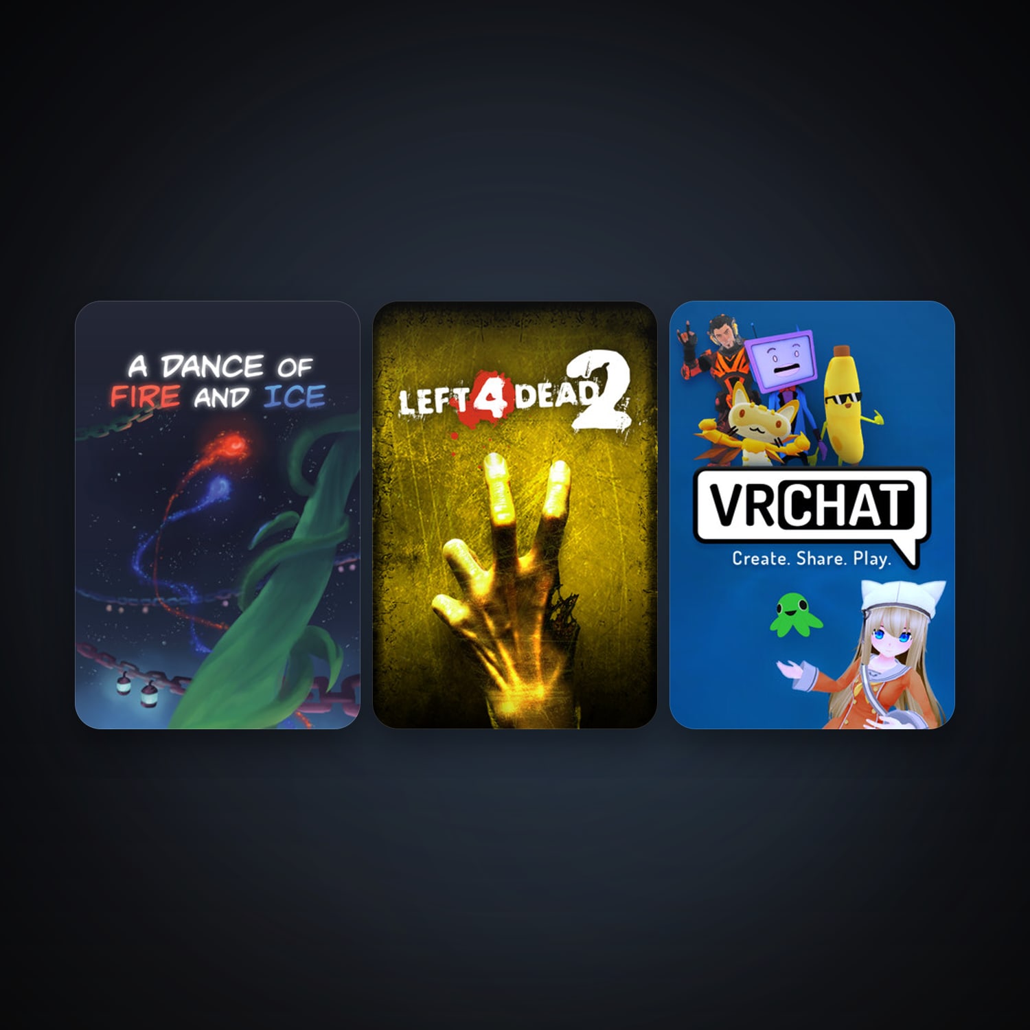 Left 4 Dead 2 + VRChat, 6 games, clean — HabibiAccounts