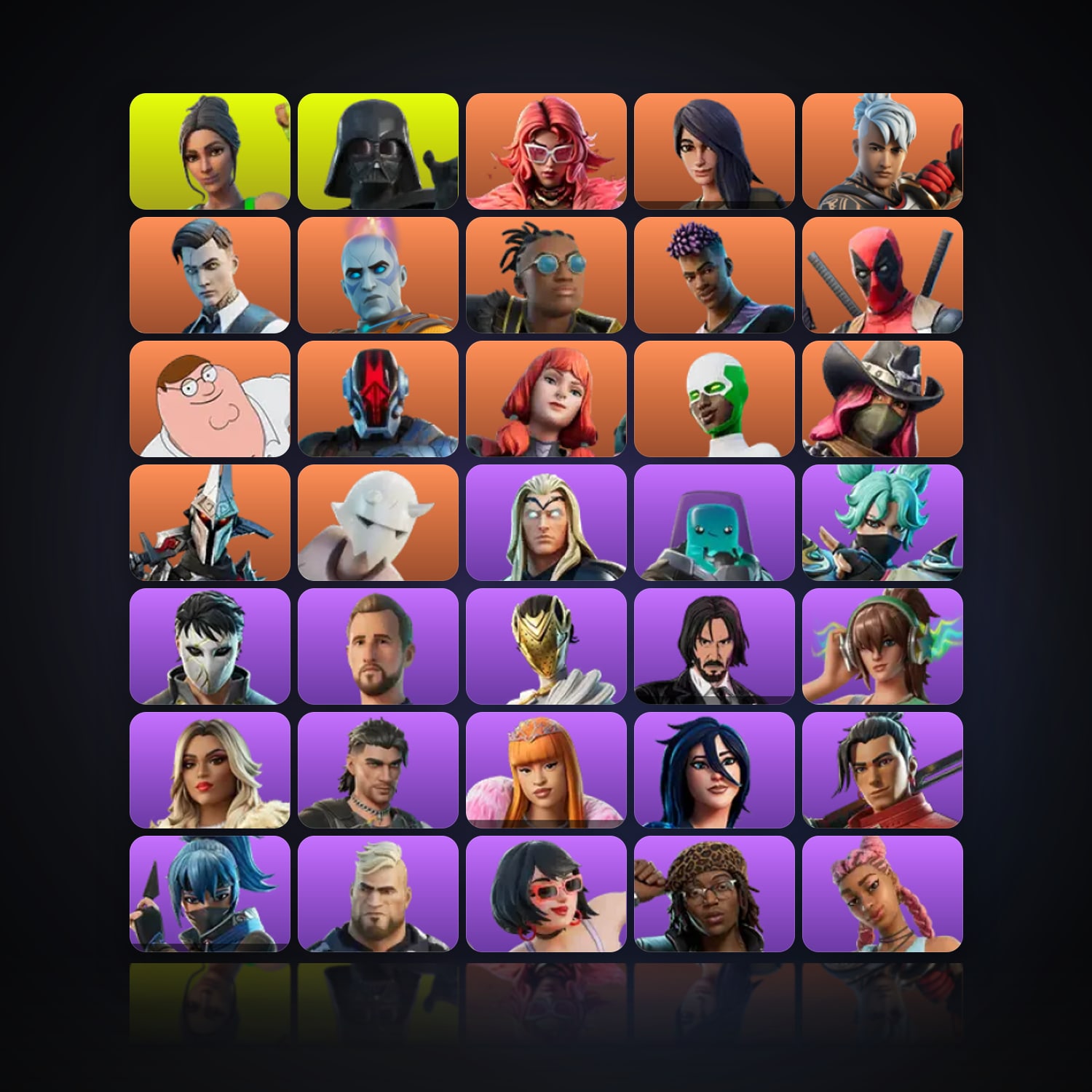 Fortnite | 127 Skins | 200 V-Bucks | Level 2389 | 152 Wins — HabibiAccounts