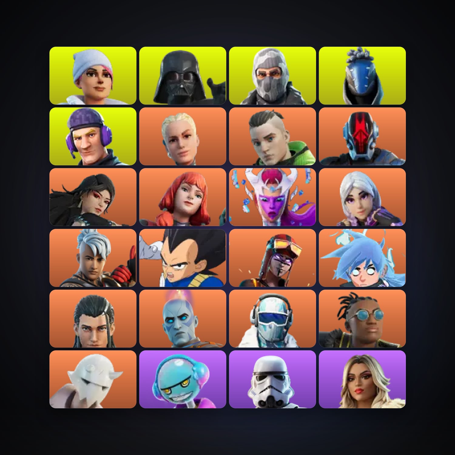 Fortnite | 98 Skins | 50 V-Bucks | Level 1402 | 97 Wins — HabibiAccounts
