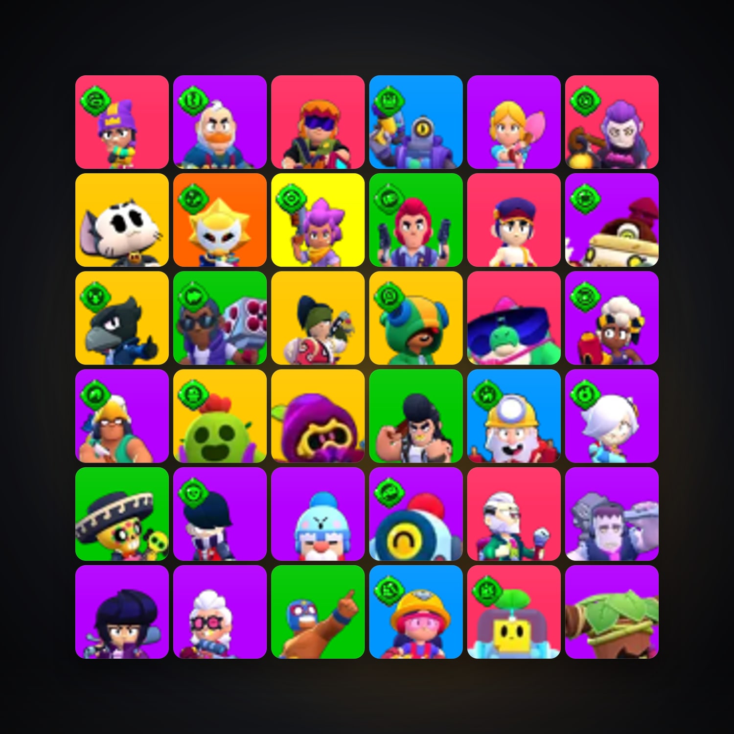 103 Brawlers | 62.7K Trophies — Supercell Account — HabibiAccounts