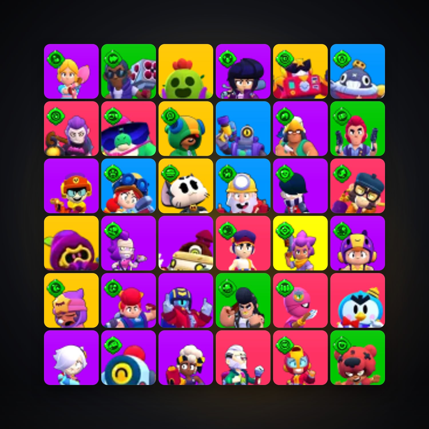 100 Brawlers | 48.9K Trophies — Supercell Account — HabibiAccounts