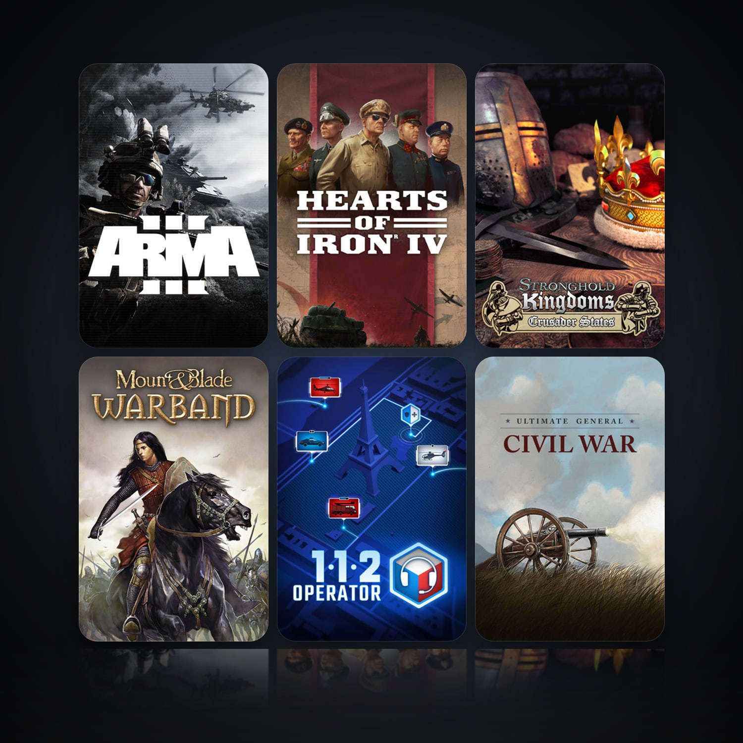 Arma 3 & Hearts of Iron IV | Level 14 | 152 Games | Clean — HabibiAccounts