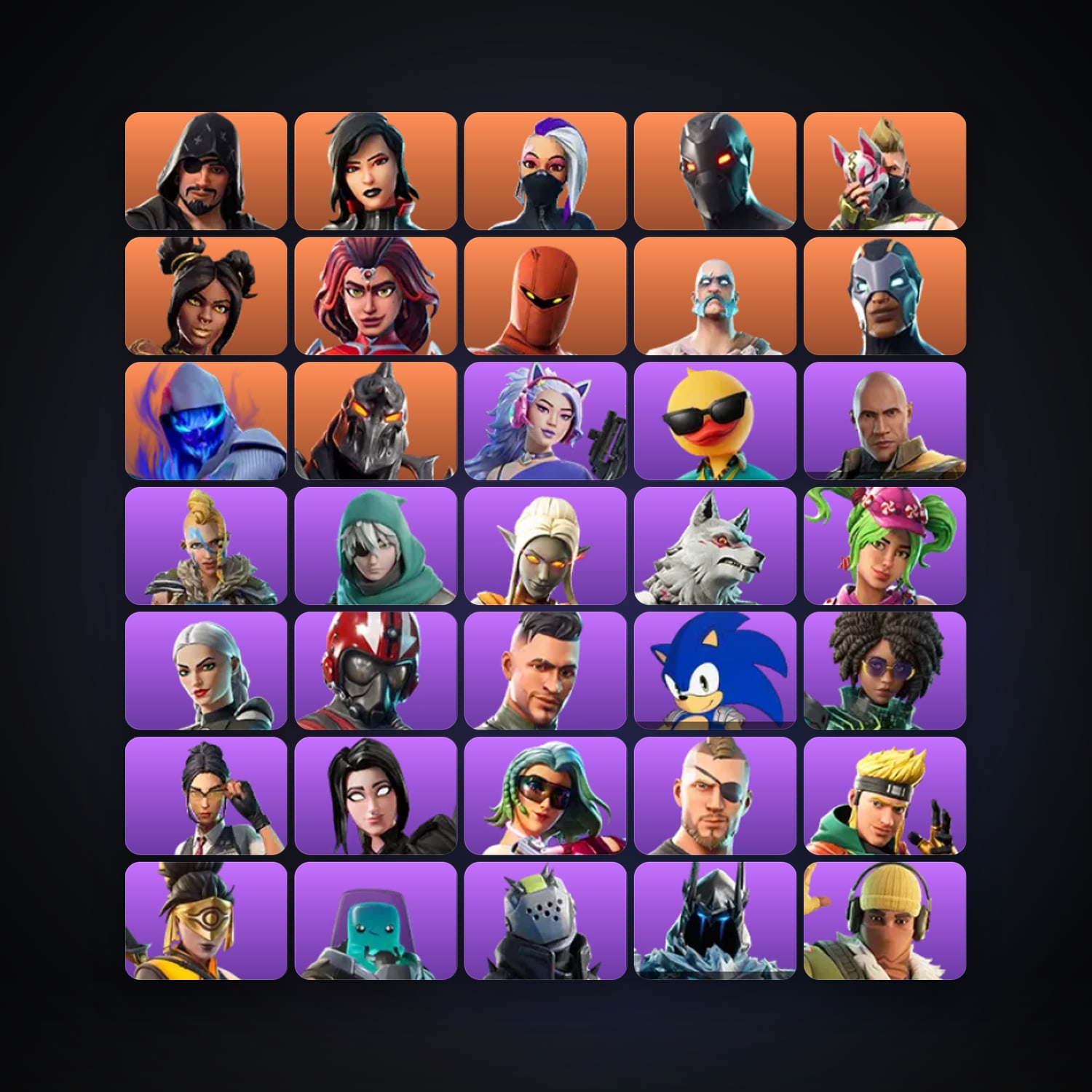 Fortnite | 85 Skins | Level 2569 | 236 Wins — HabibiAccounts