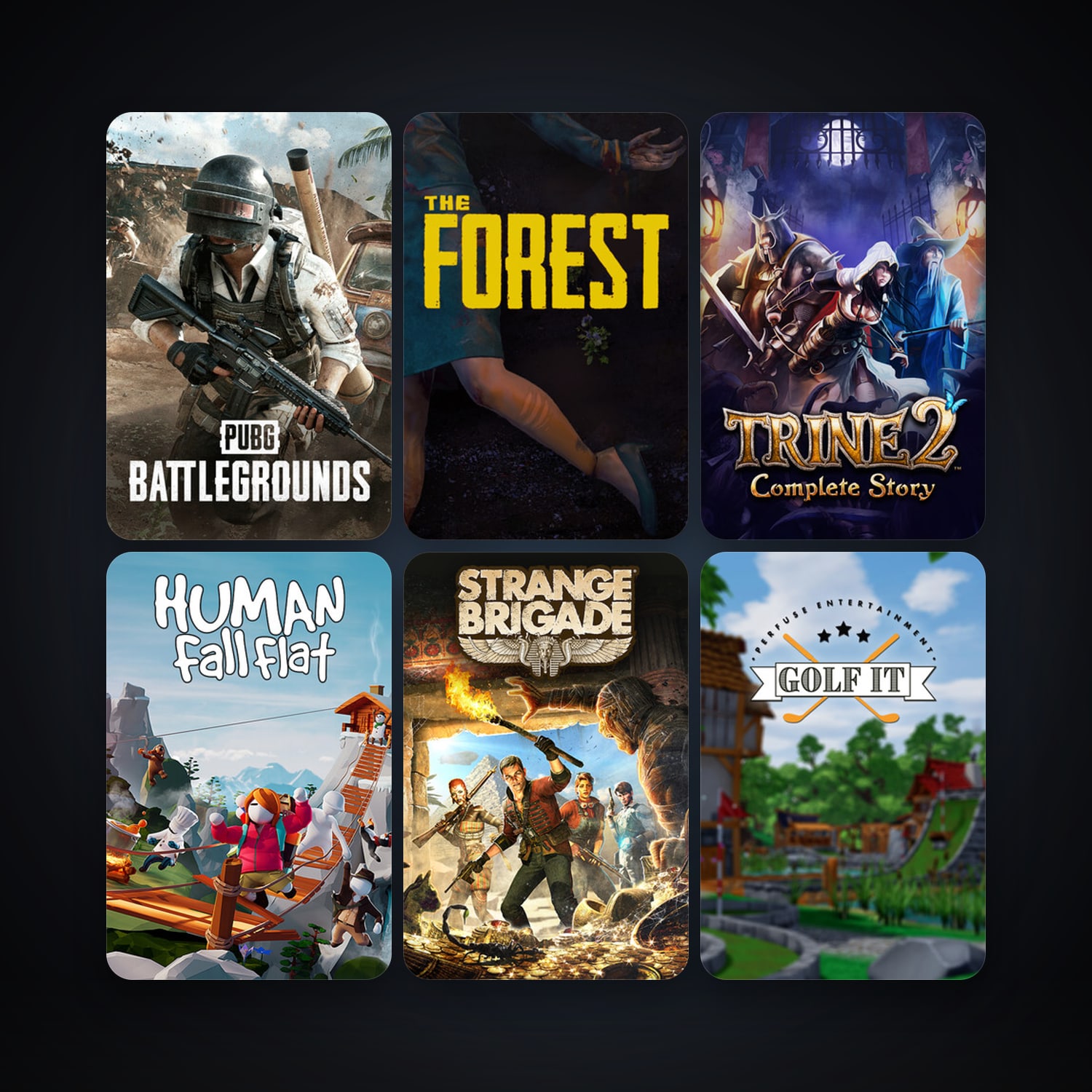 Trine 2: Complete Story + The Forest, 19 games, clean — HabibiAccounts