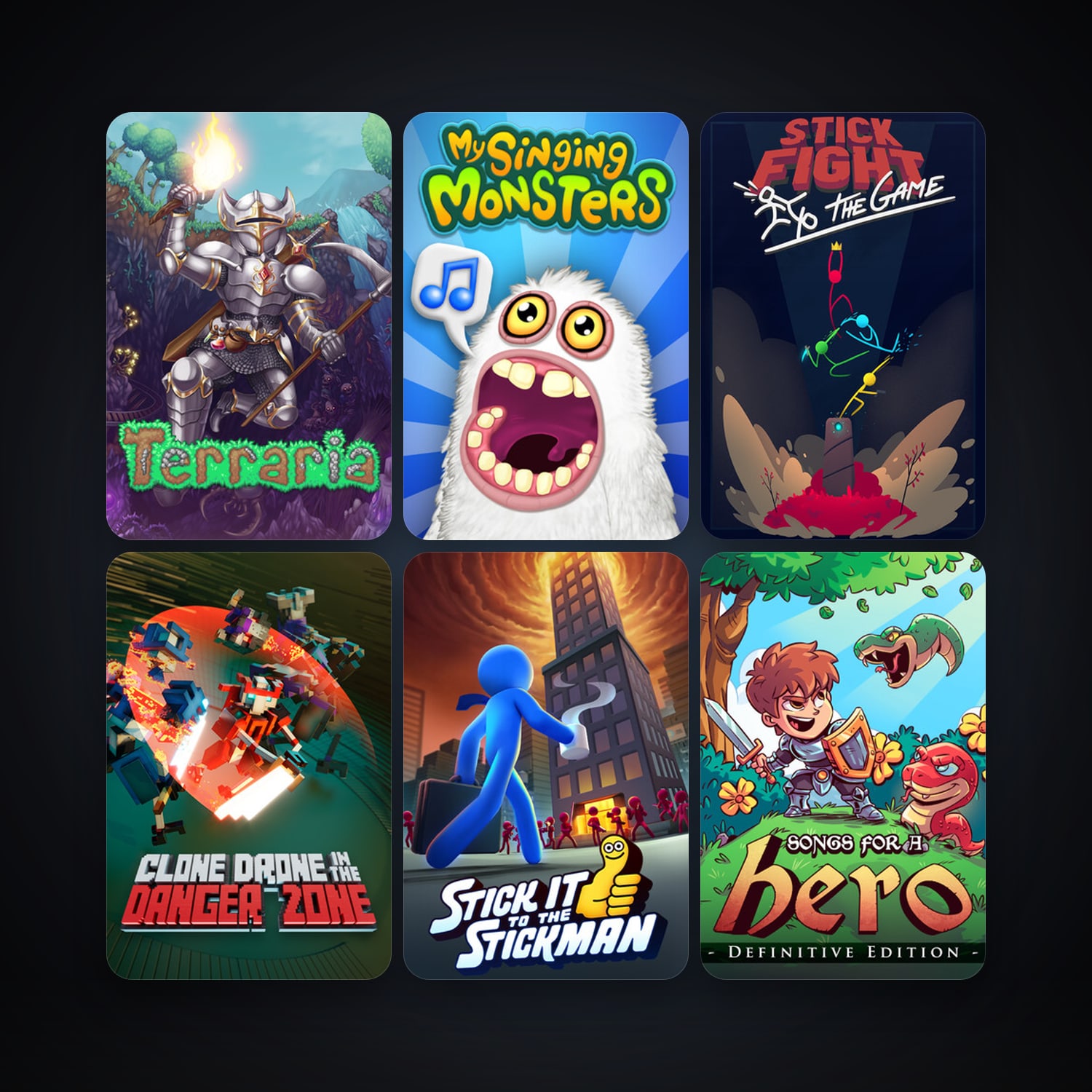 Terraria + Subnautica, 21 games, clean — HabibiAccounts