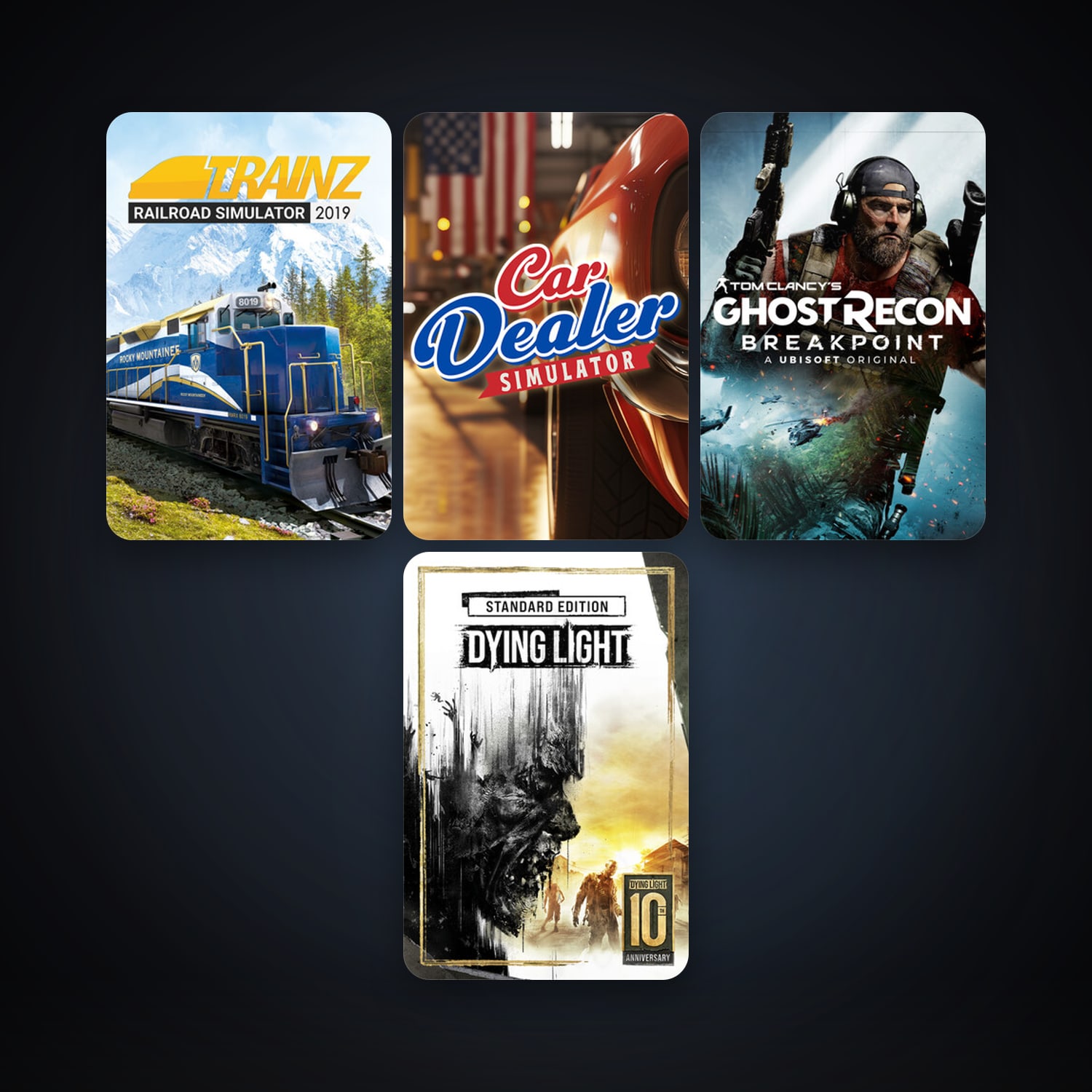 Tomb Raider + Dying Light, 12 games, clean — HabibiAccounts