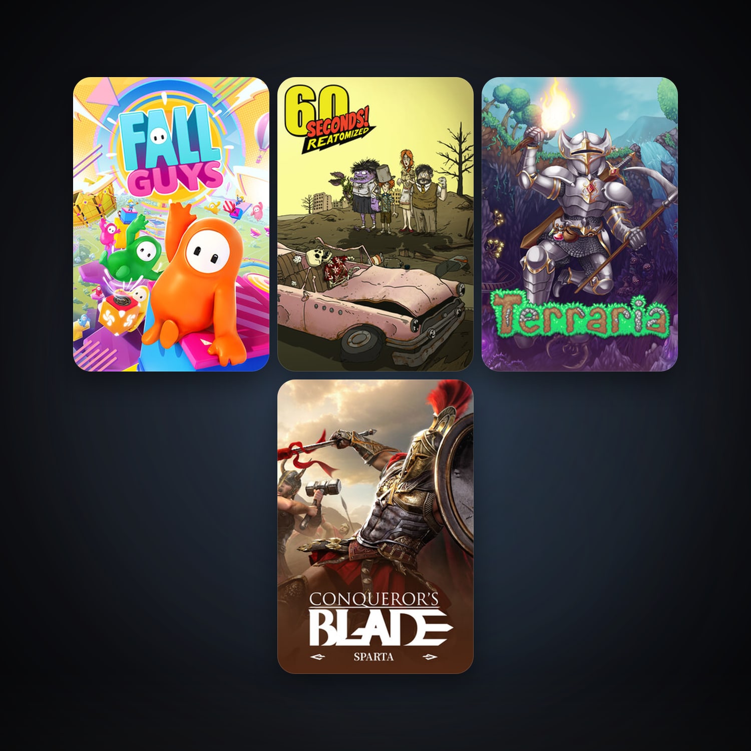 Terraria + Conqueror's Blade (2020), 6 games, clean — HabibiAccounts