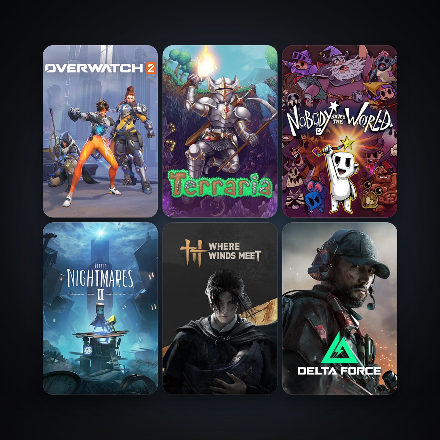 Terraria + Castle Crashers, 15 games, clean — HabibiAccounts