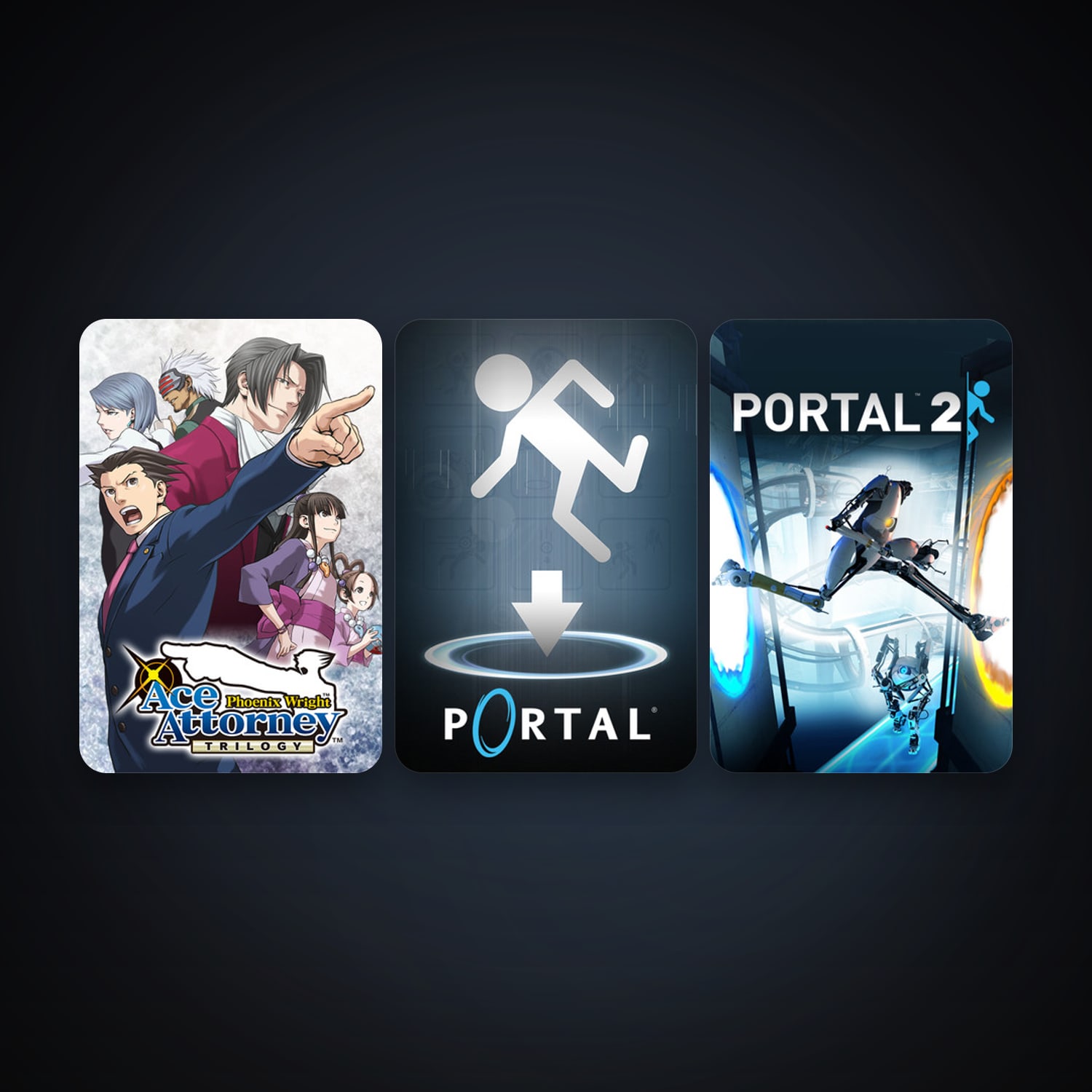 Portal + Portal 2, 5 games, clean — HabibiAccounts