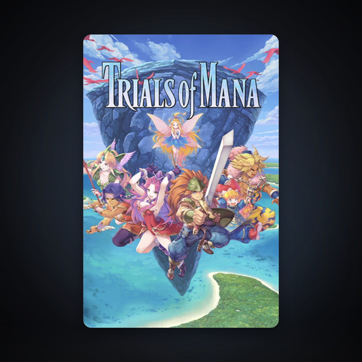 Trials of Mana, 4 games, clean — HabibiAccounts