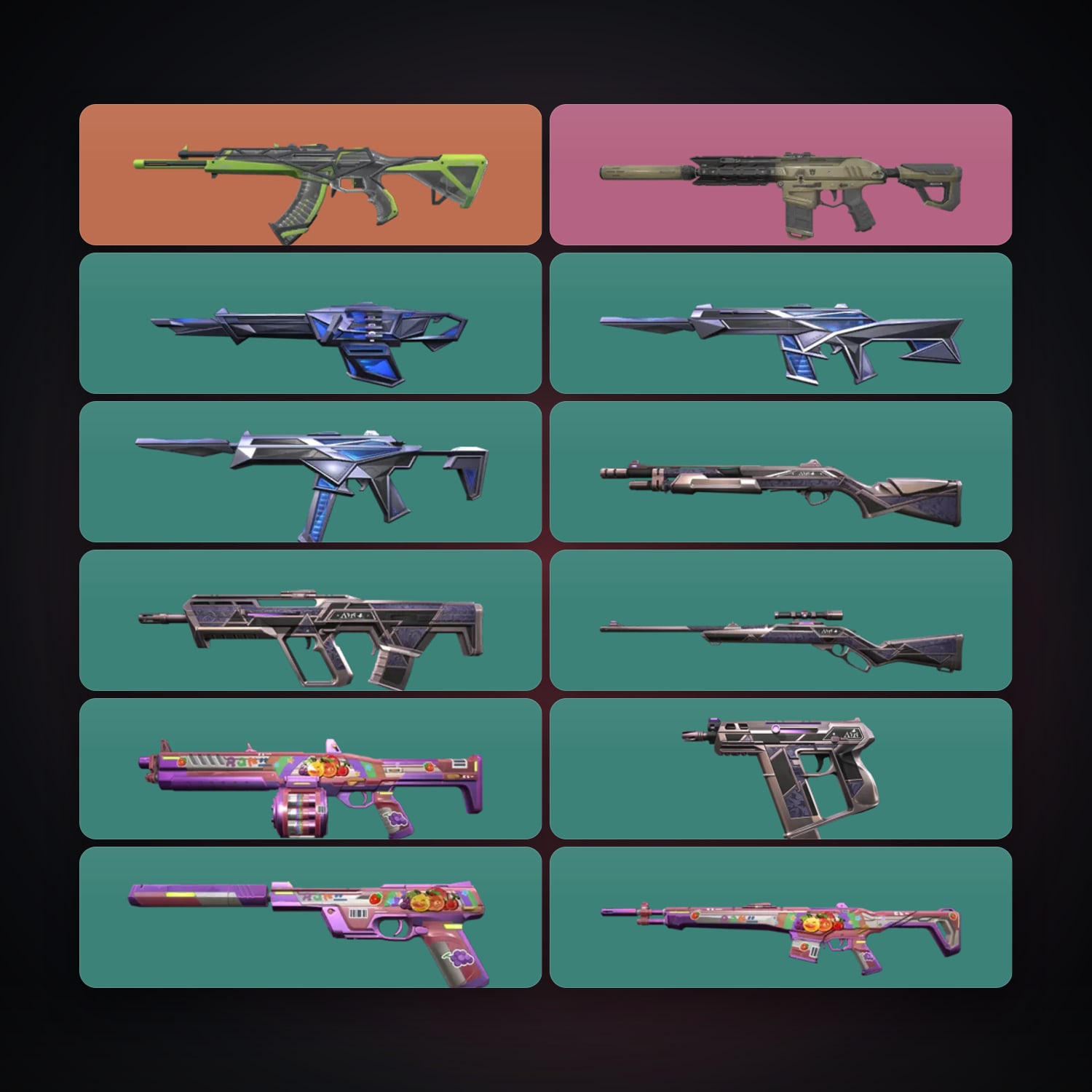 EU Bronze 2 locker — 12 skins, lvl 41 — HabibiAccounts